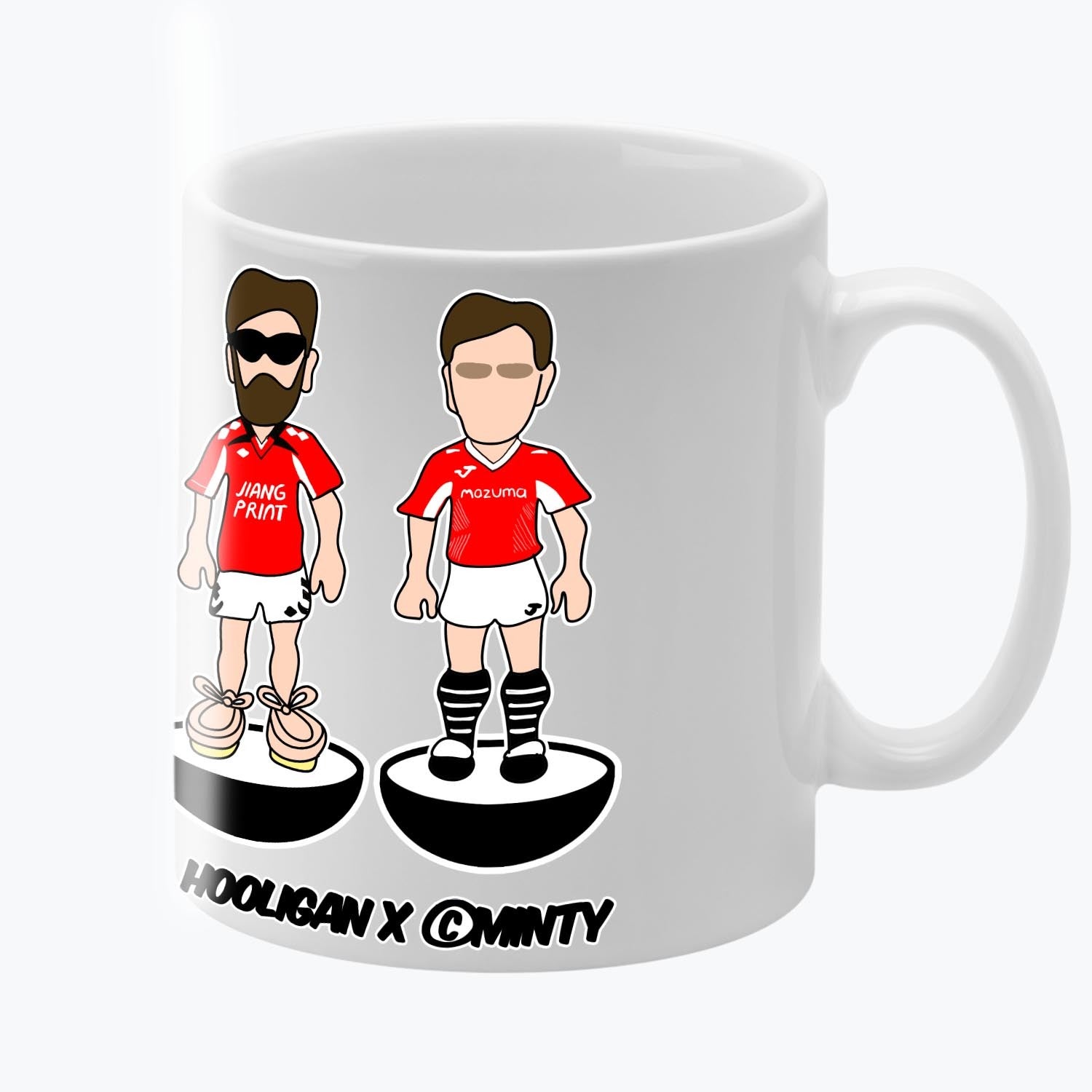 Morecambe Subbuteo Mug White