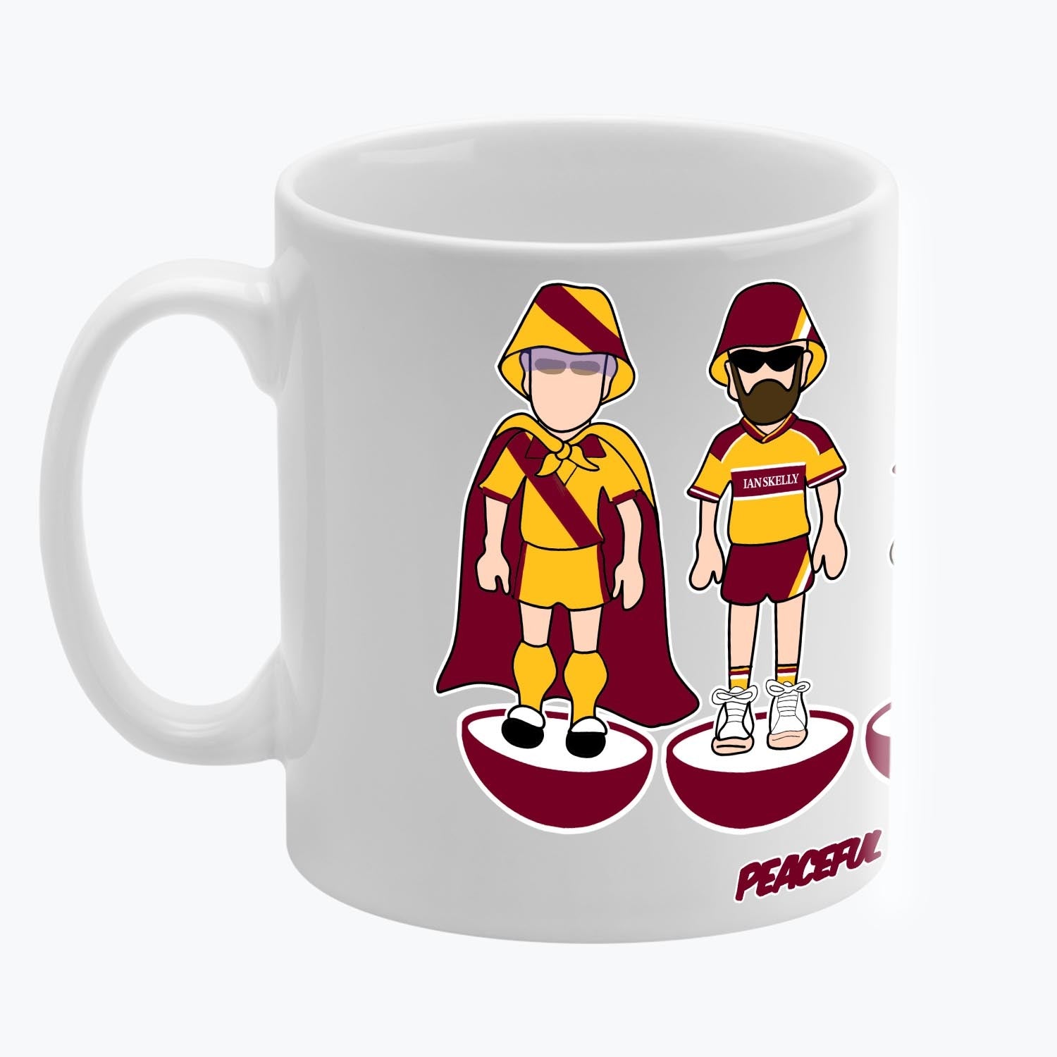 Motherwell Subbuteo Mug White