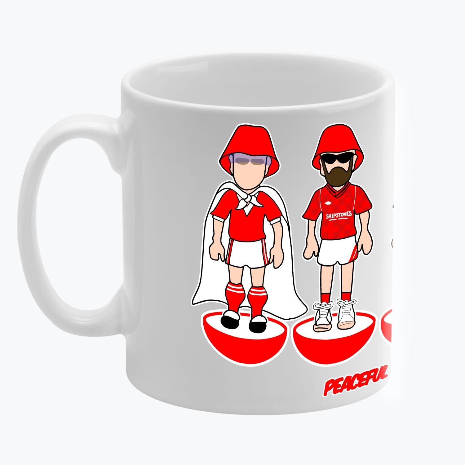 Nottingham Subbuteo Mug White