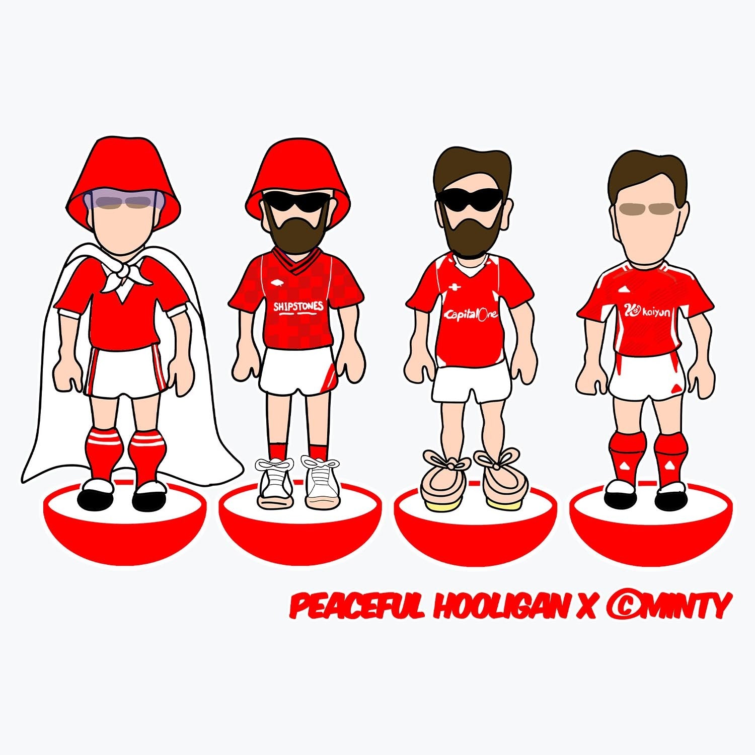 Nottingham Subbuteo Mug White