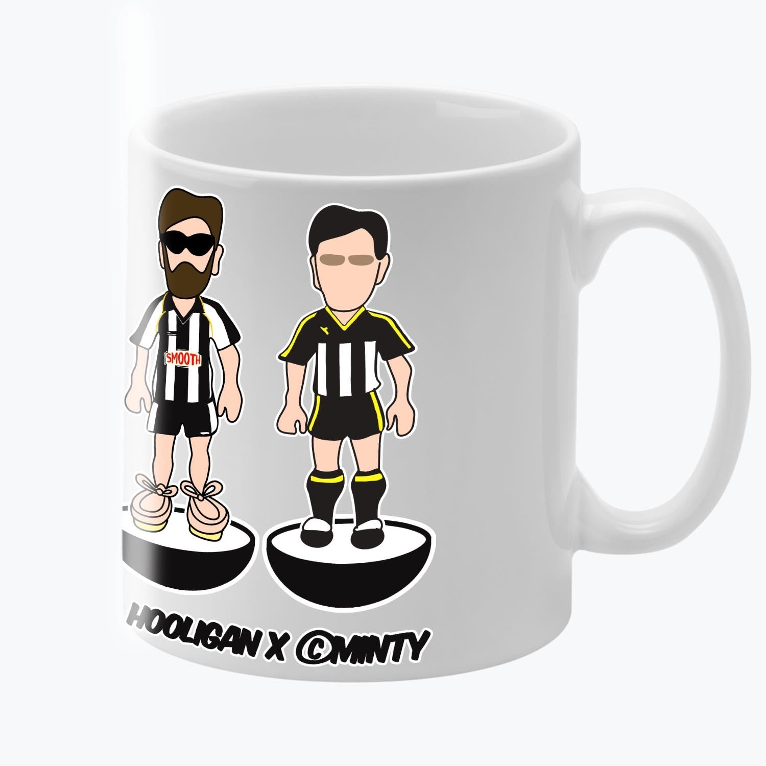 Notts County Subbuteo Mug White