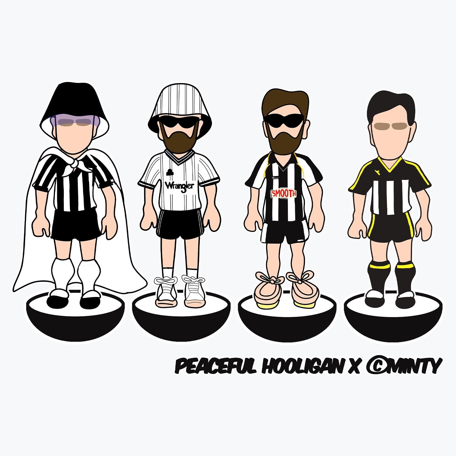 Notts County Subbuteo Mug White