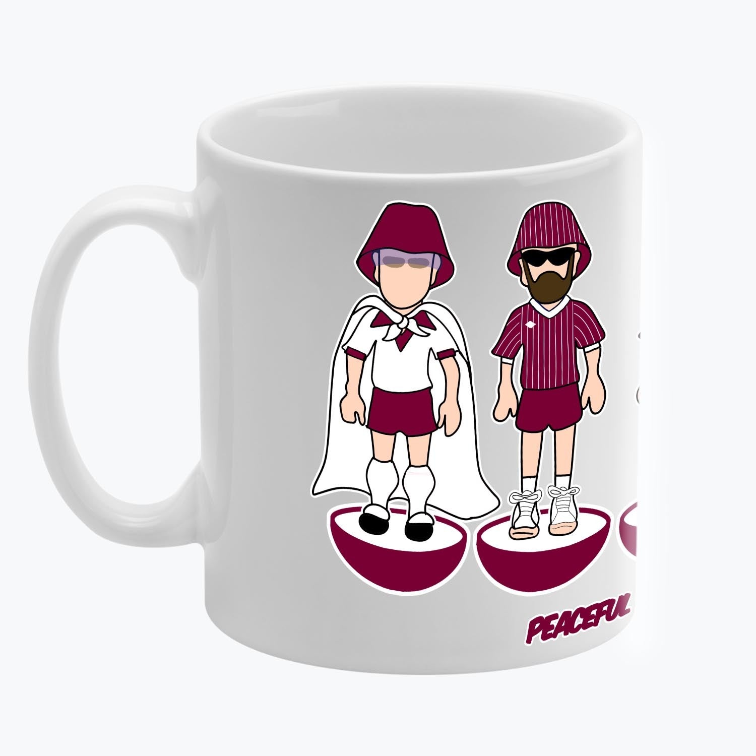 Northampton Subbuteo Mug White