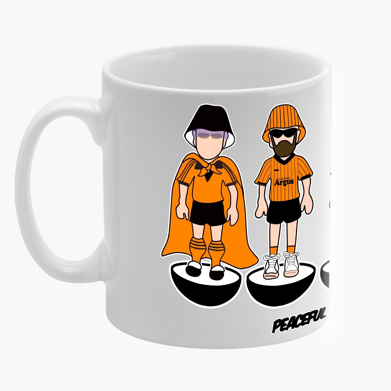 Newport Subbuteo Mug White