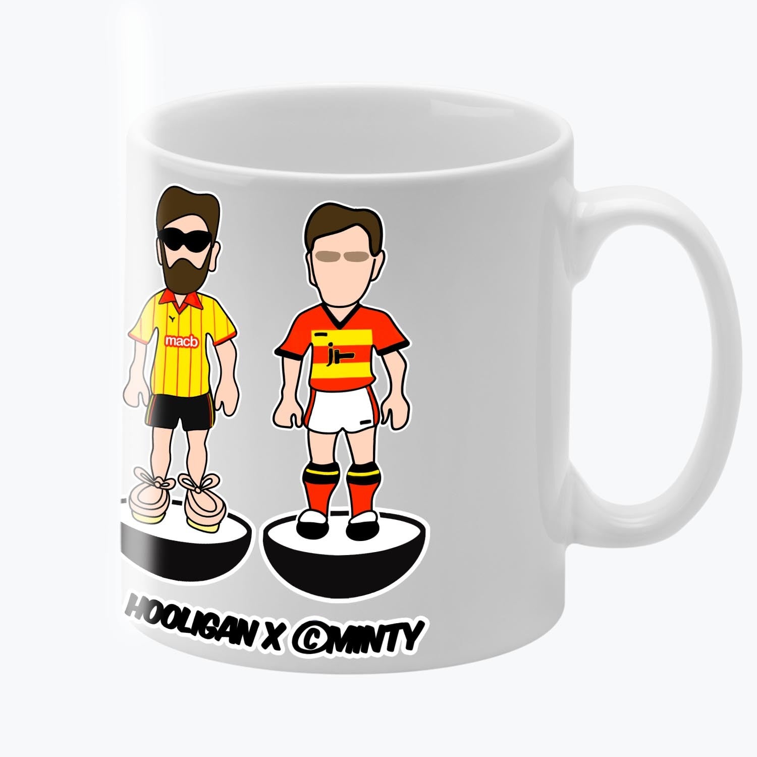 Partick Thistle FC Subbuteo Mug White