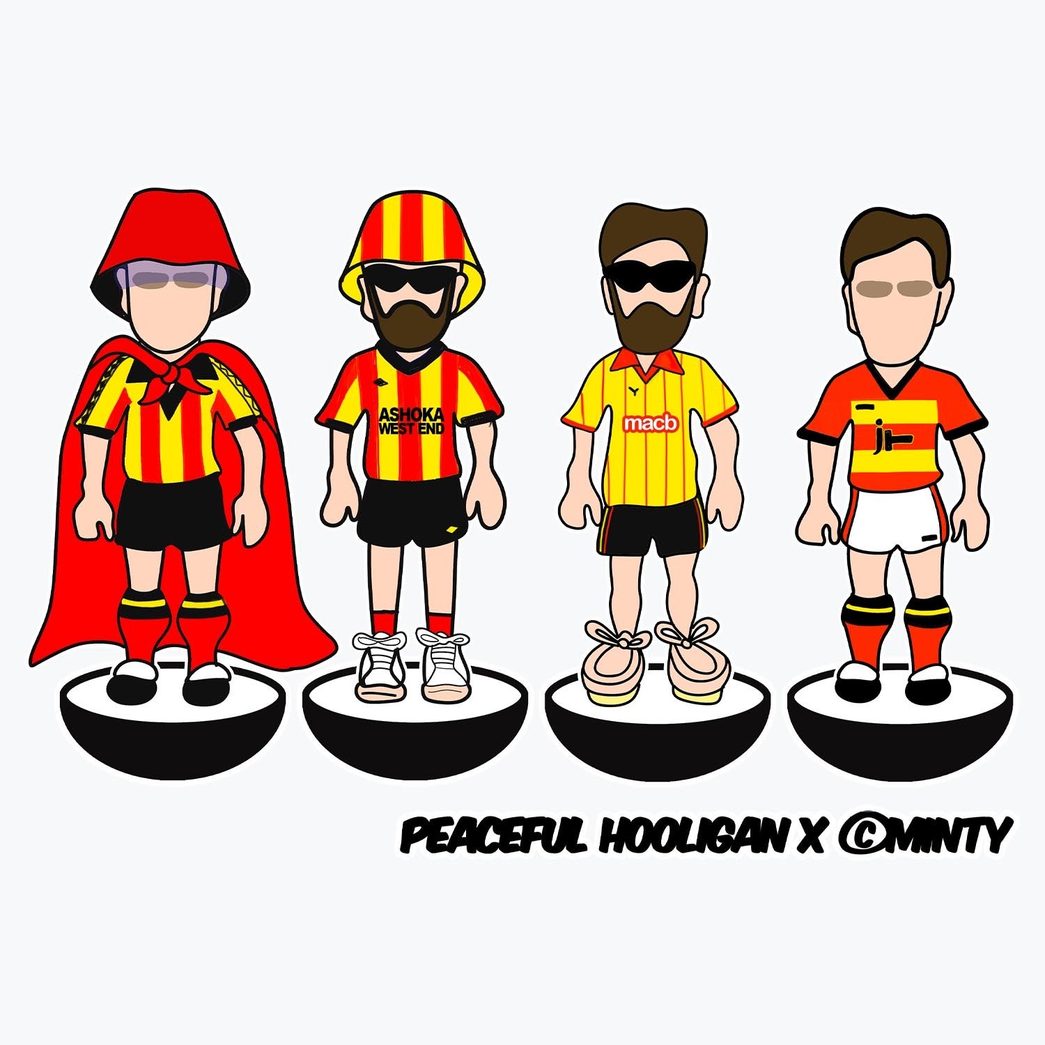 Partick Thistle FC Subbuteo Mug White