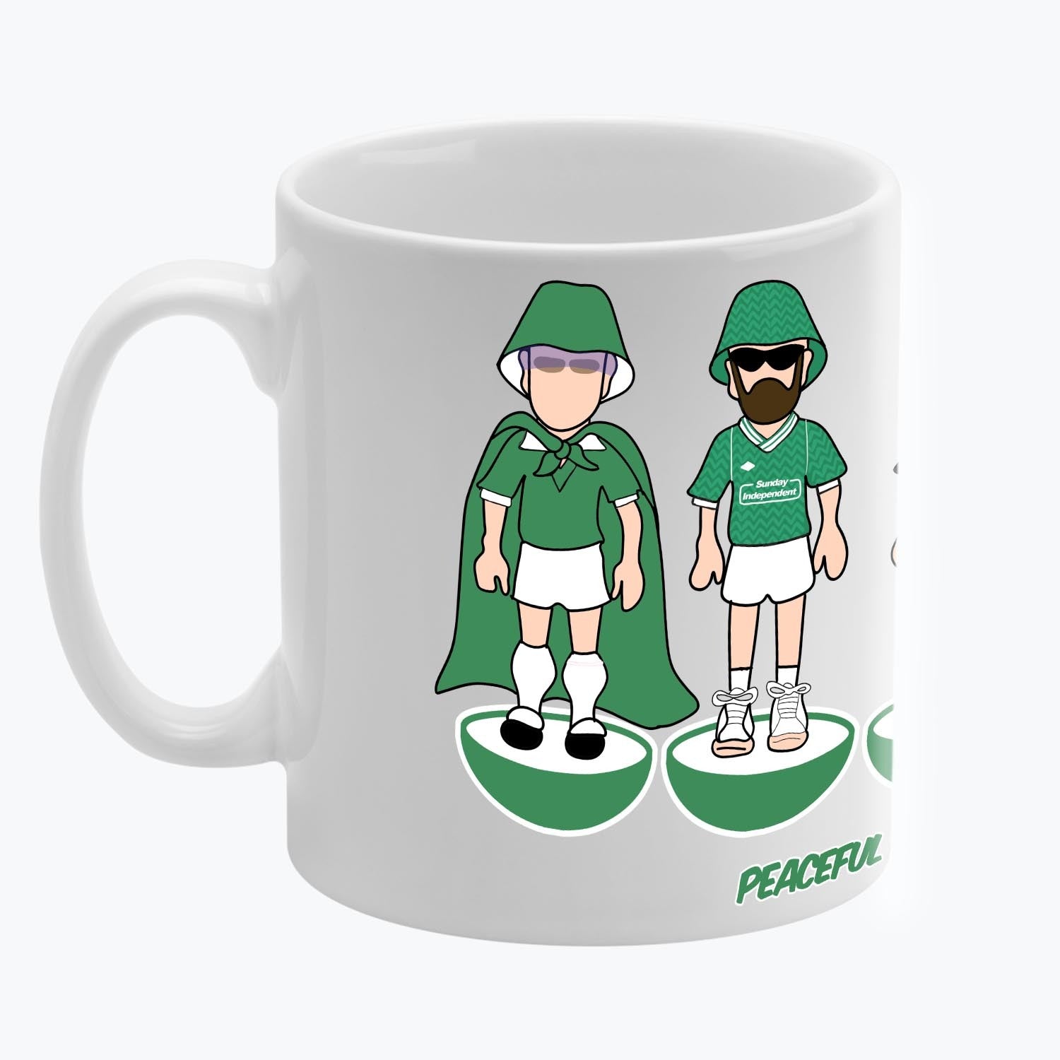 Plymouth Subbuteo Mug White