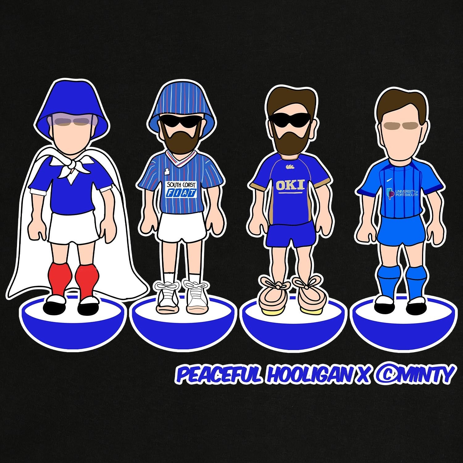 PODSUBBUTEOPORTSMTATHLOTHHODBLKBUND_Black_Portsmouth_Subbuteo_2