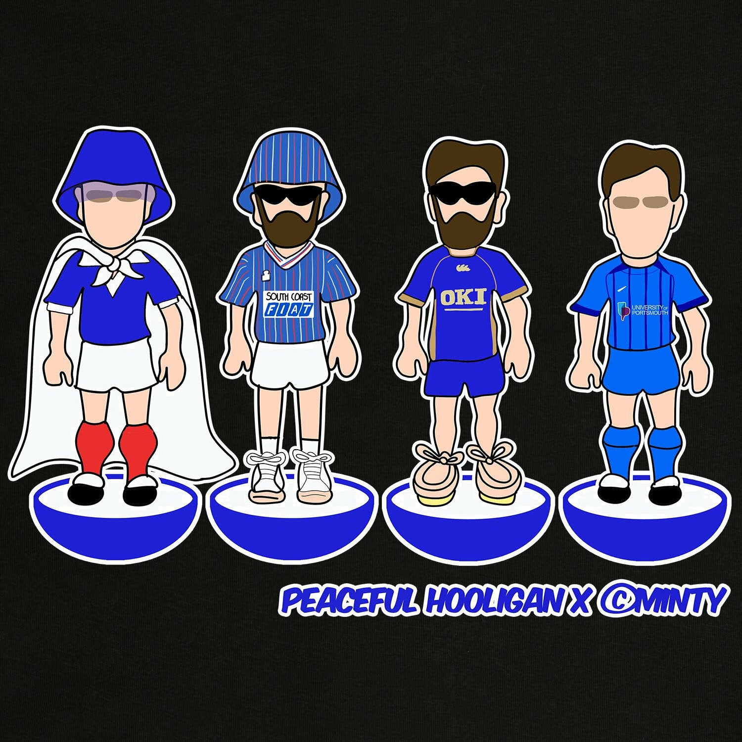 PODSUBBUTEOPORTSMTATHLSWTBLKBUND_Black_Portsmouth_Subbuteo_2
