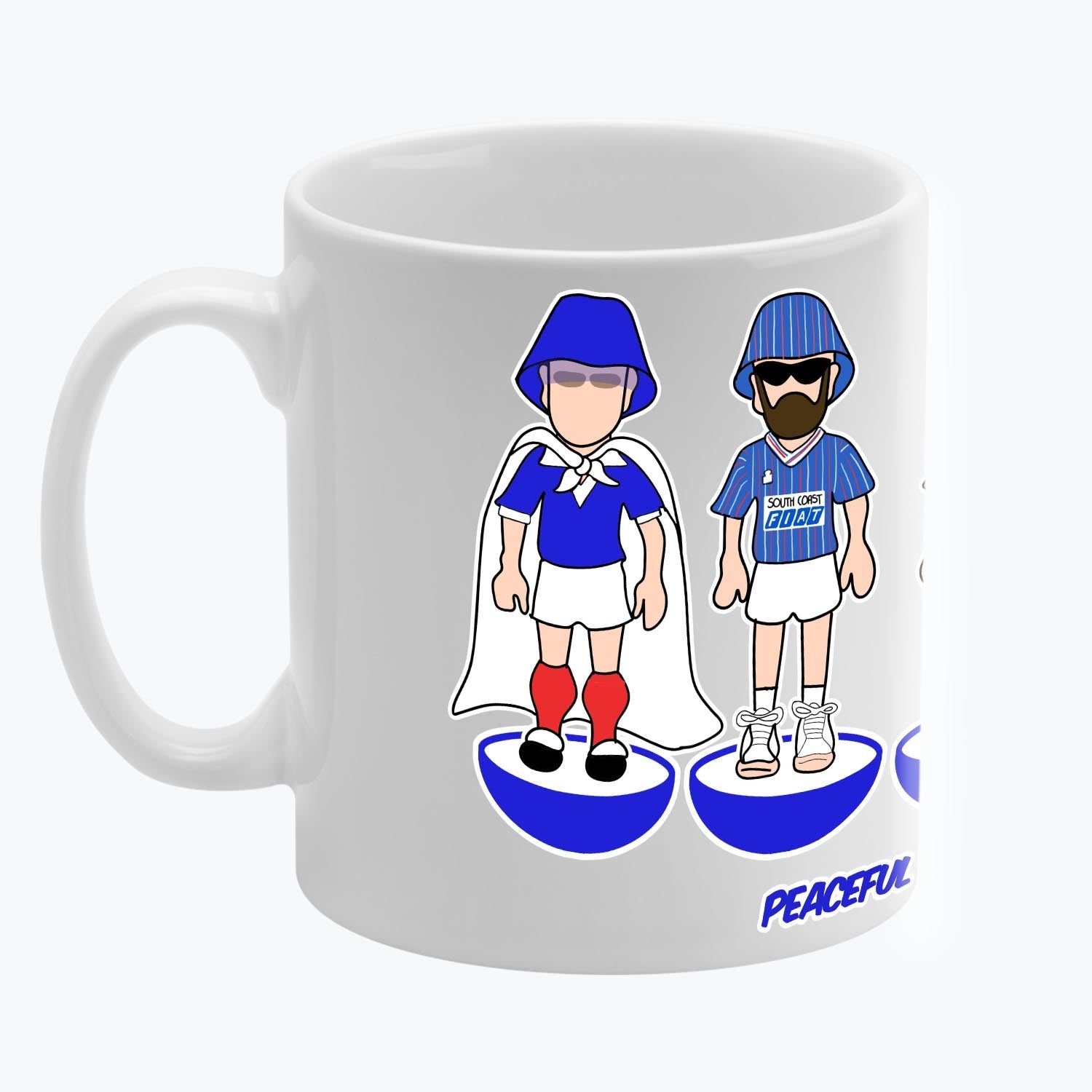 Portsmouth Subbuteo Mug White