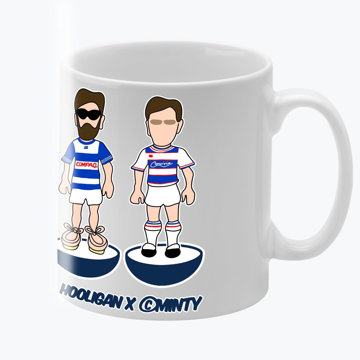 The Hoops Subbuteo Mug White