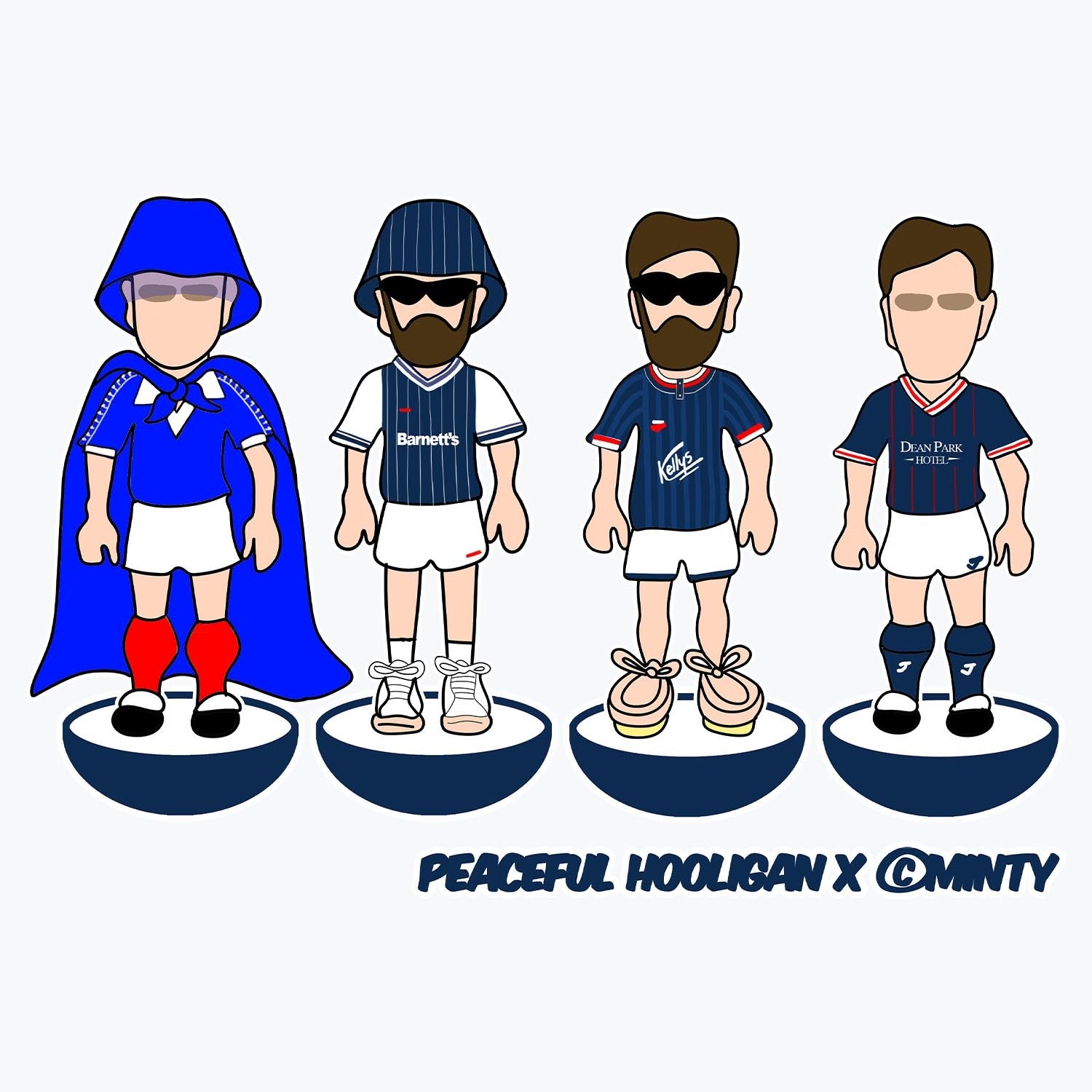 Raith Rovers FC Subbuteo Mug White