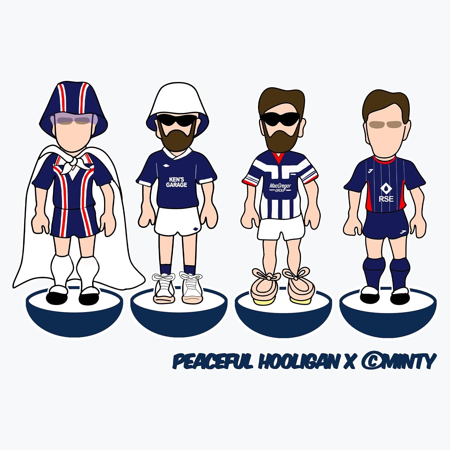 Ross County Subbuteo Mug White