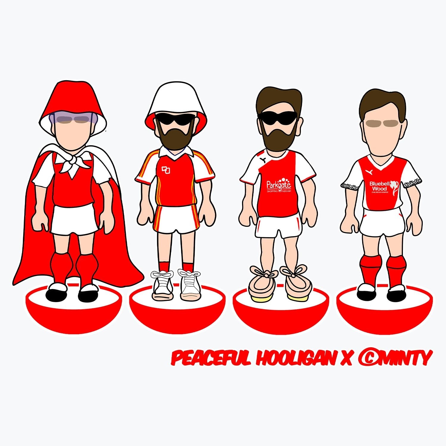 Rotherham United Subbuteo Mug White