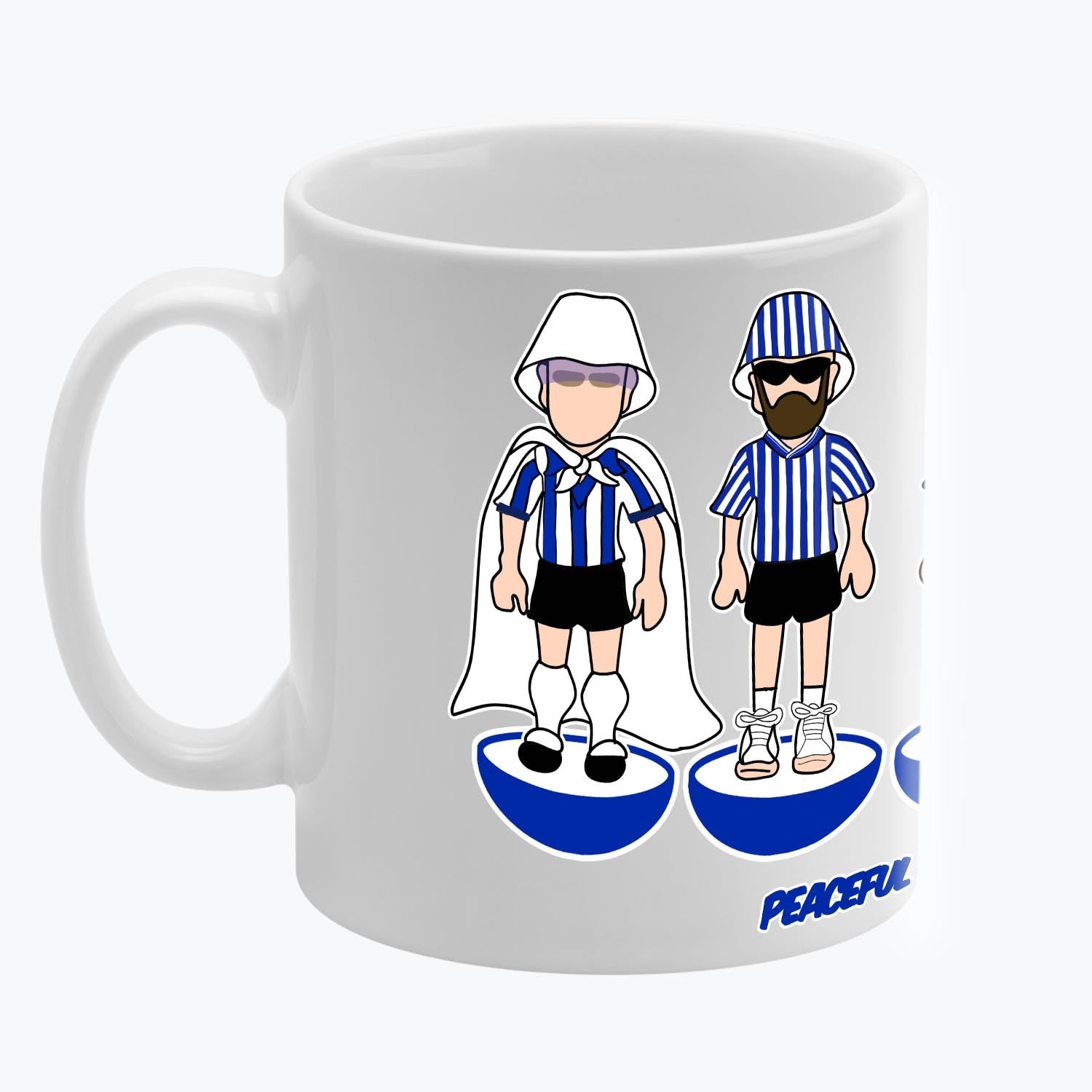 Wednesday Subbuteo Mug White
