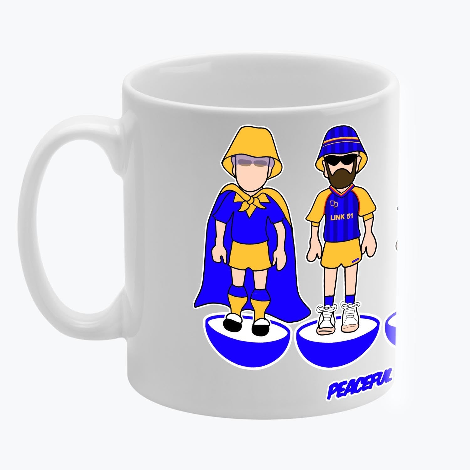 Shrewsbury Town Subbuteo Mug White