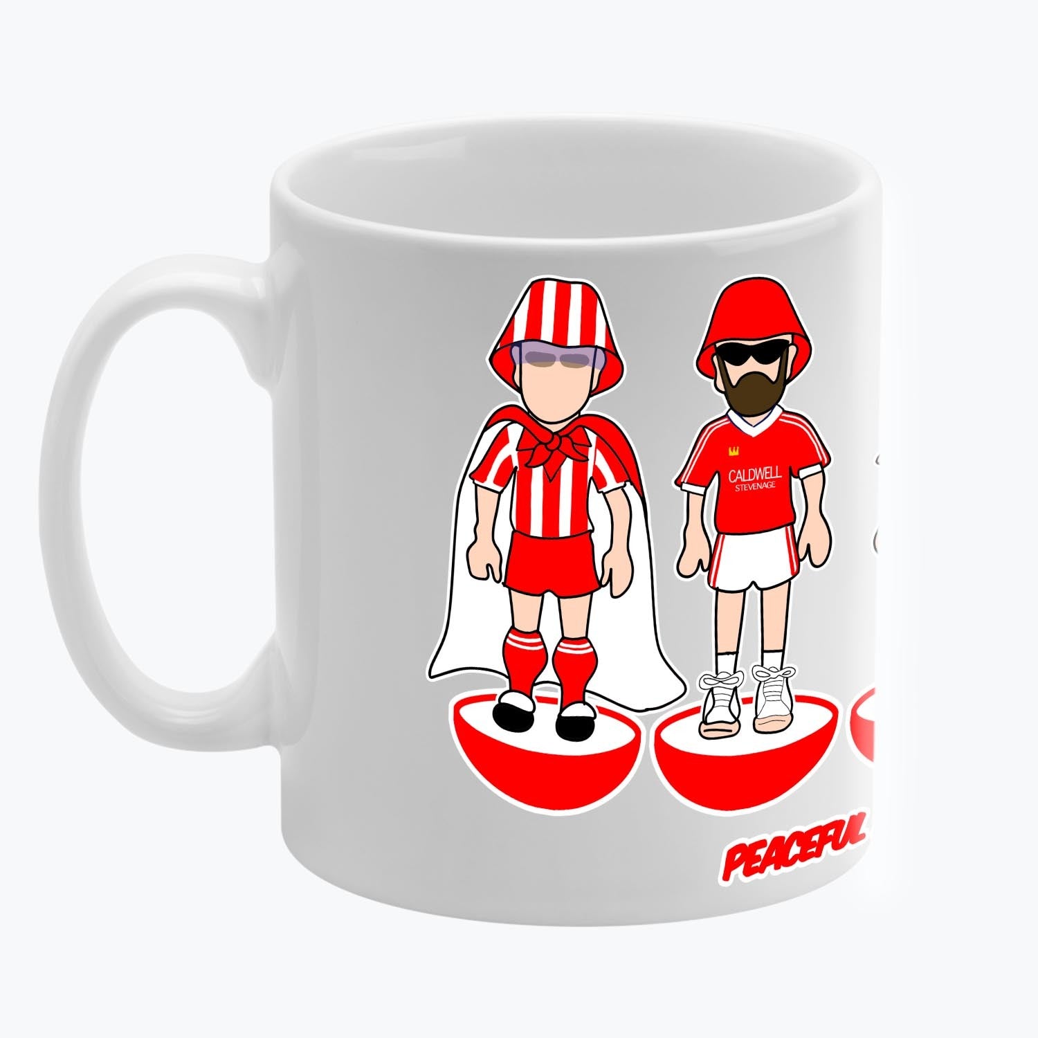 Stevenage Subbuteo Mug White