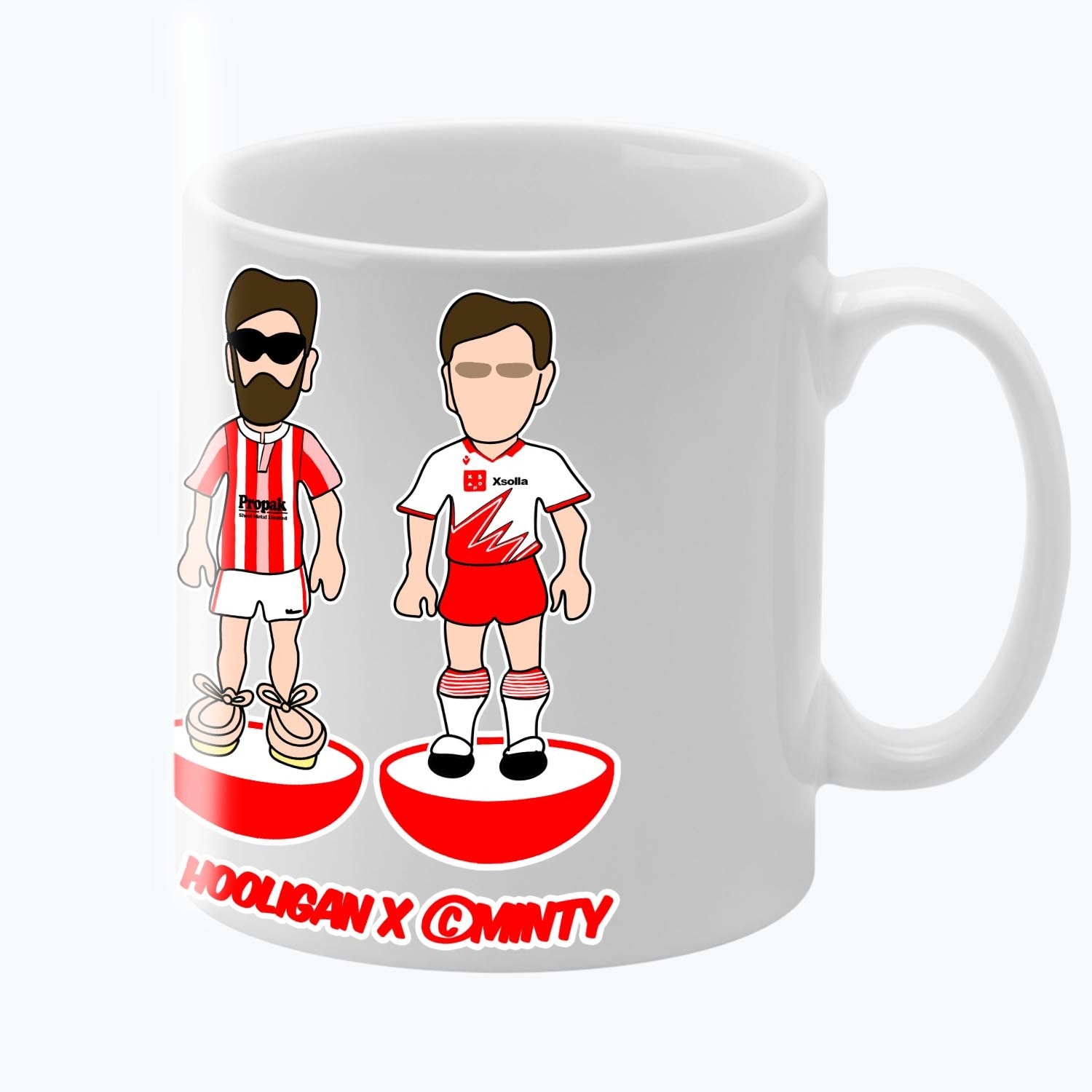 Stevenage Subbuteo Mug White