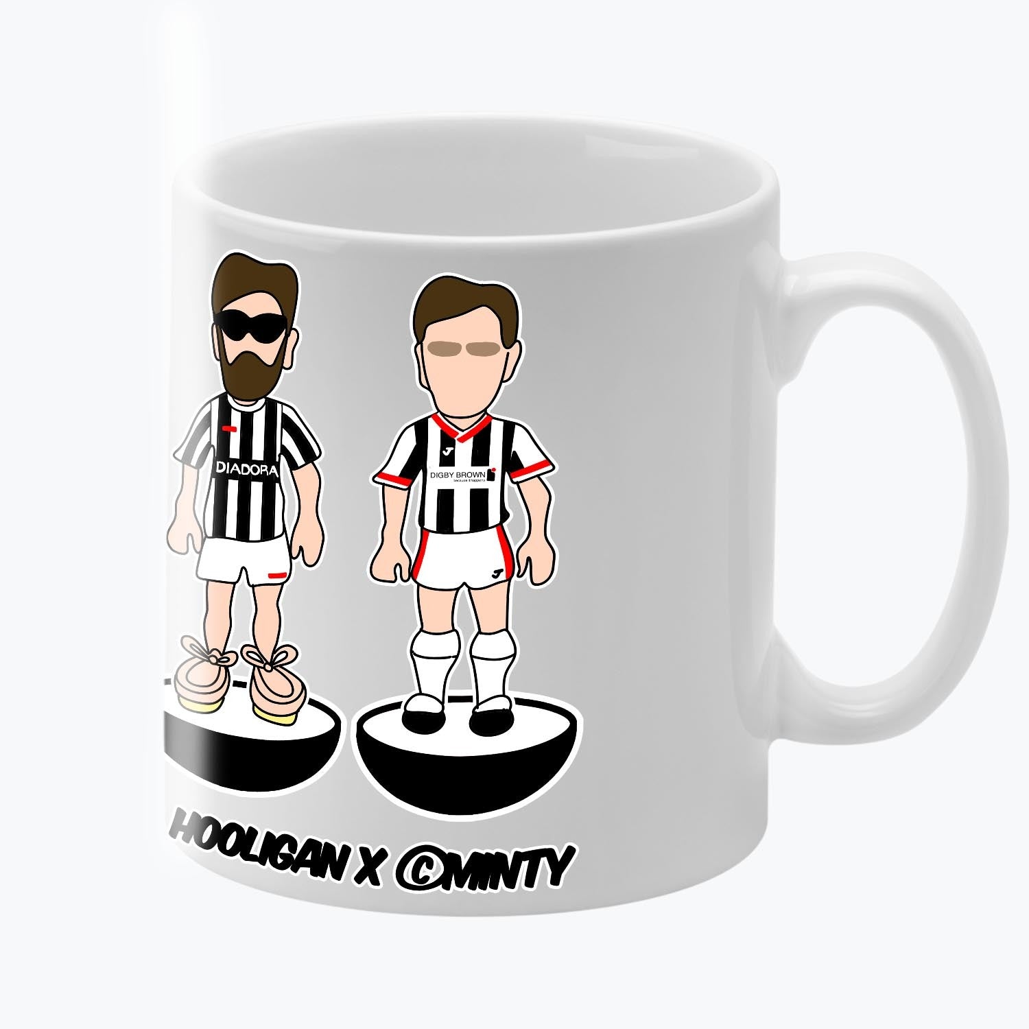 St Mirren FC Subbuteo Mug White