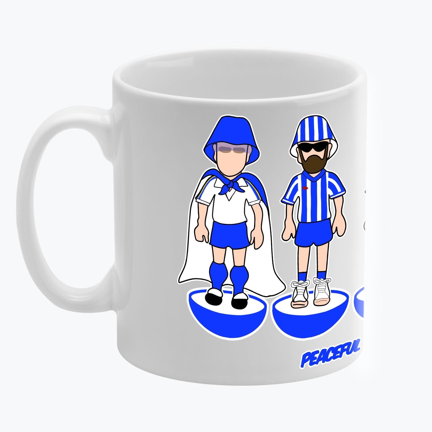 Stockport Subbuteo Mug White