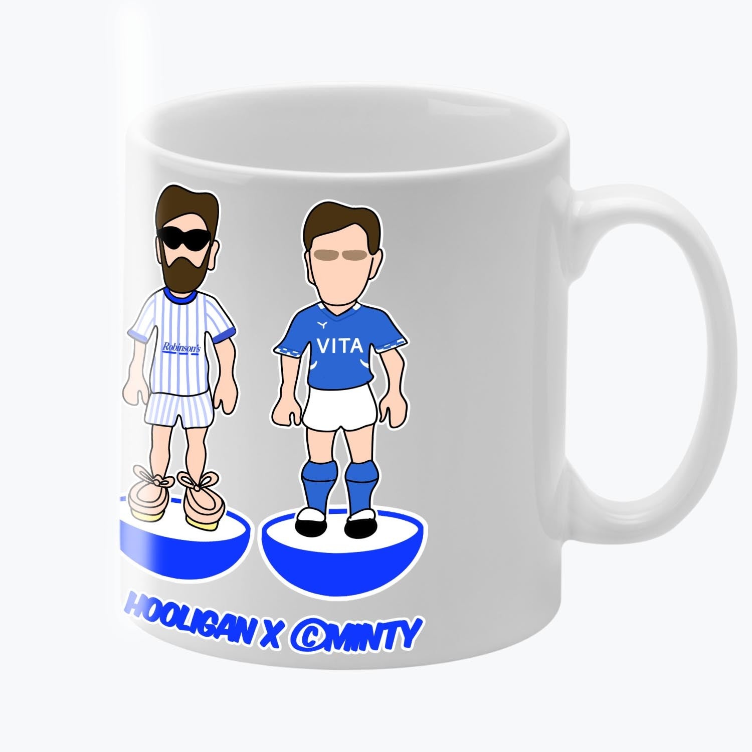 Stockport Subbuteo Mug White