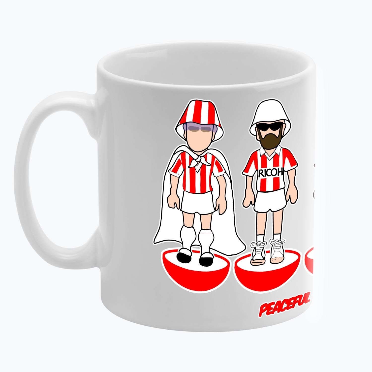 Stoke Subbuteo Mug White