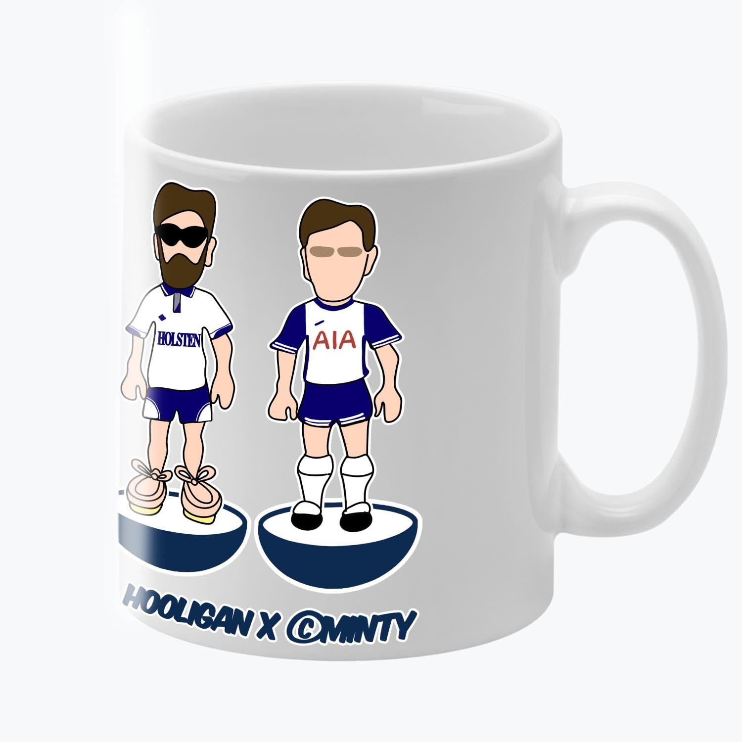 The Spurs Subbuteo Mug White