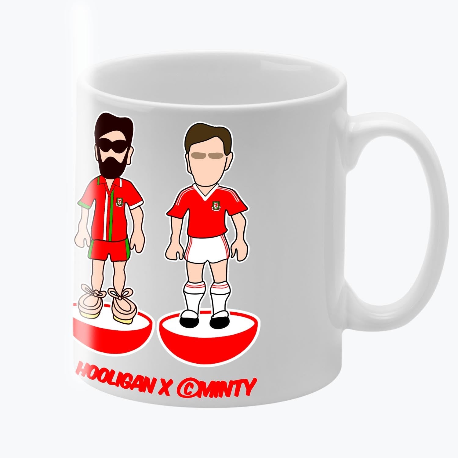 Wales Subbuteo Mug White