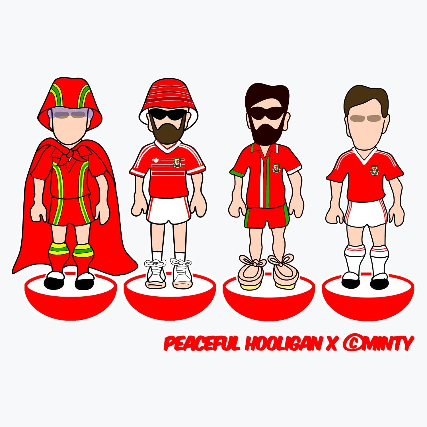 Wales Subbuteo Mug White