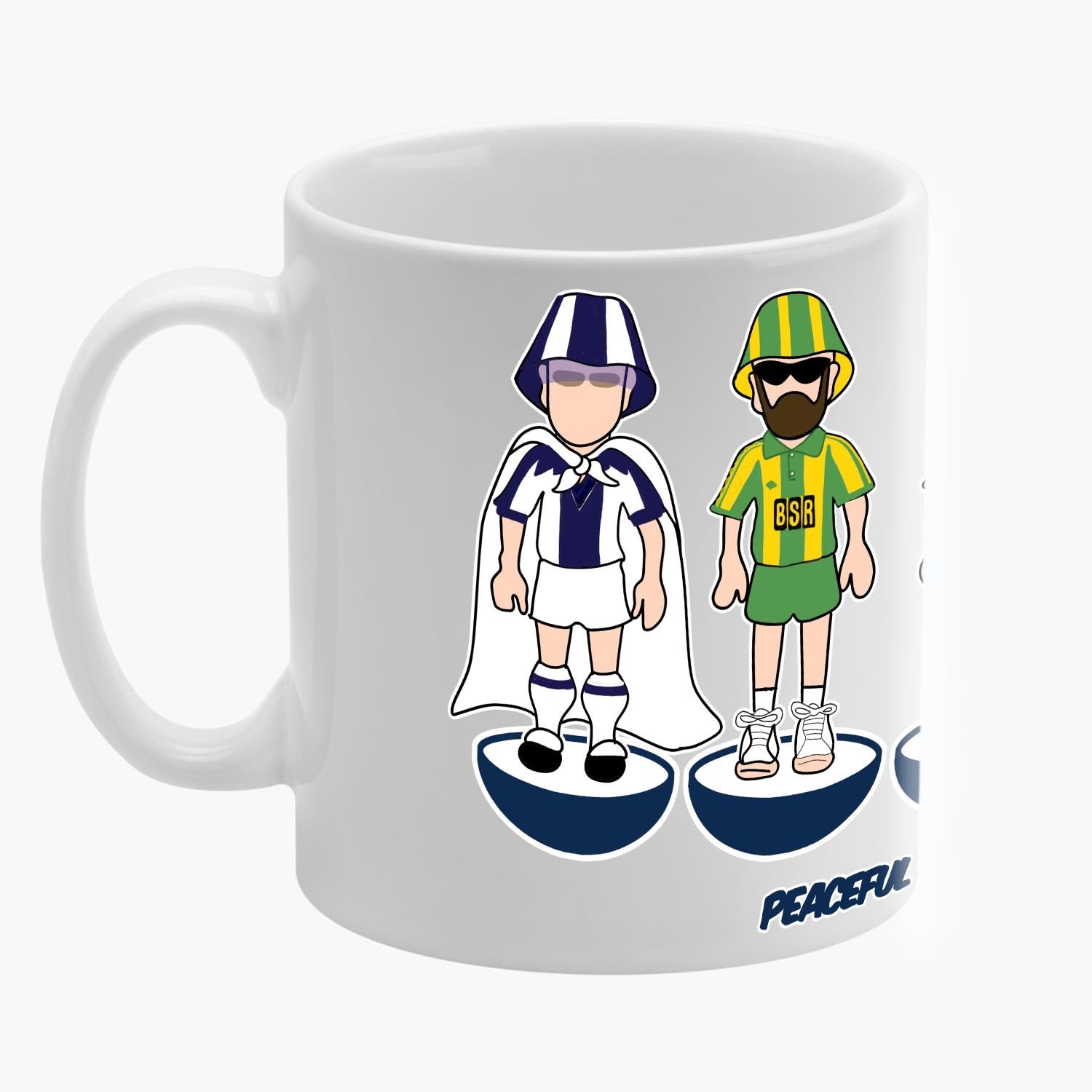 West Brom Subbuteo Mug White