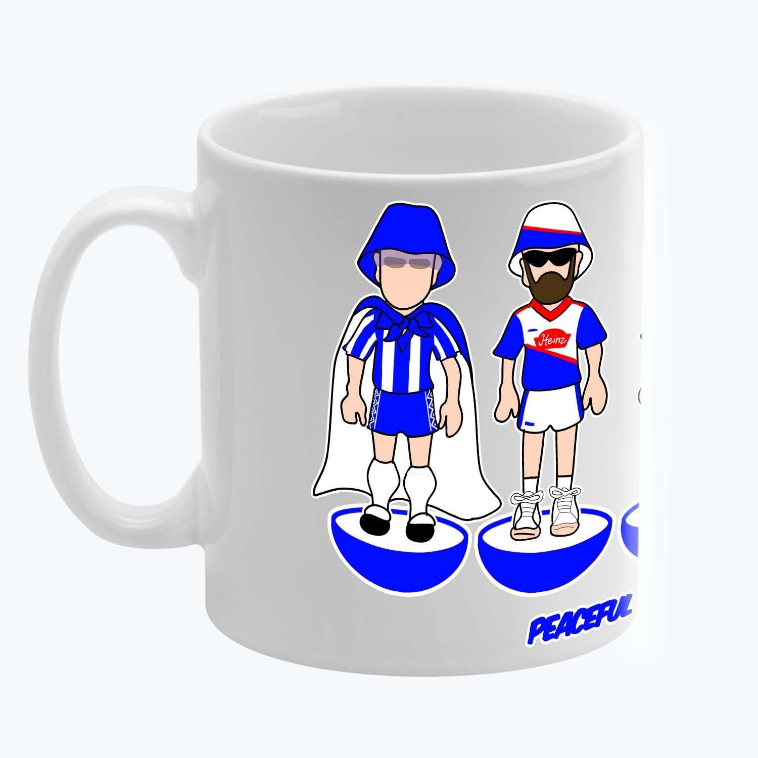 Wigan Subbuteo Mug White