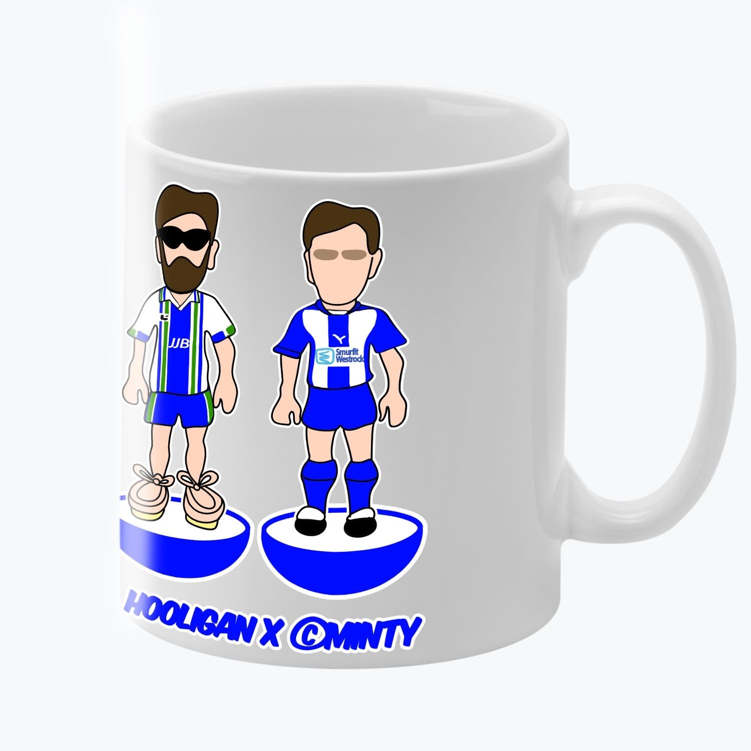 Wigan Subbuteo Mug White