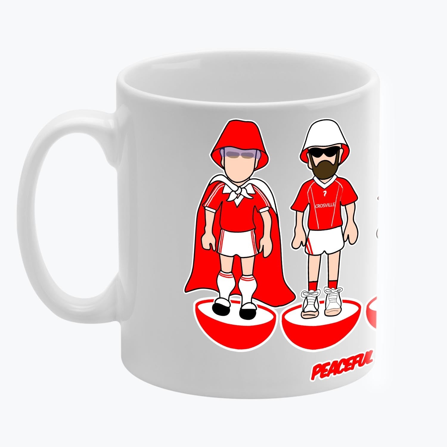 Wrexham Subbuteo Mug White
