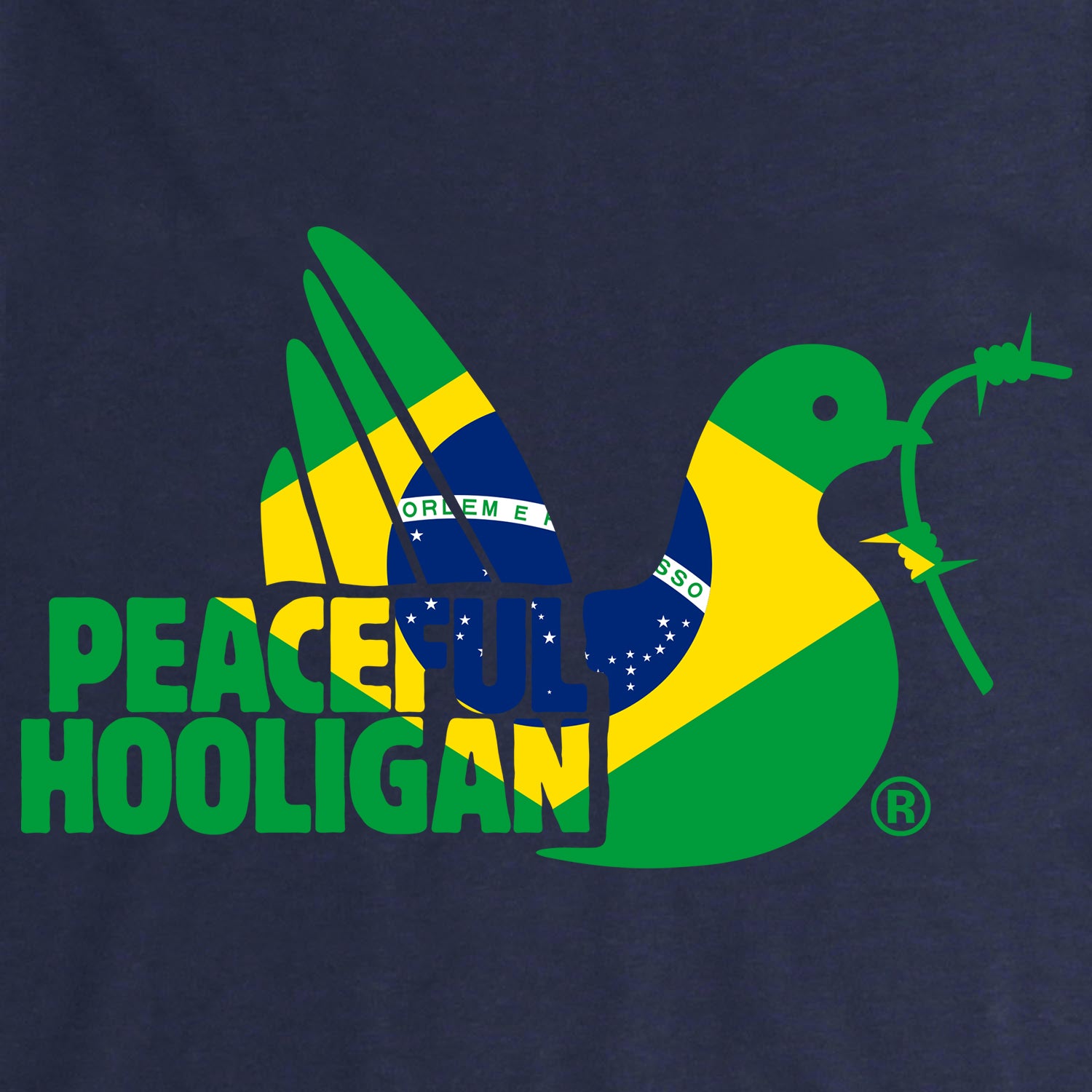 Brazil Dove T-Shirt Navy