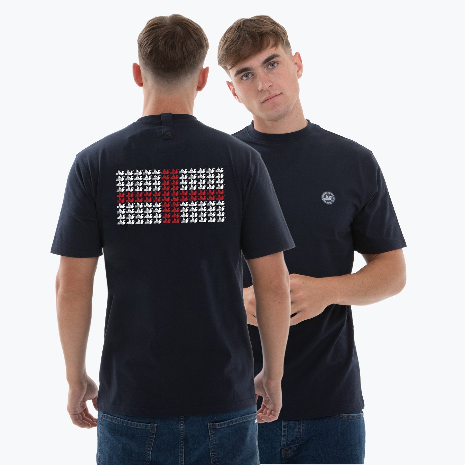 England Multi Dove T-Shirt Navy