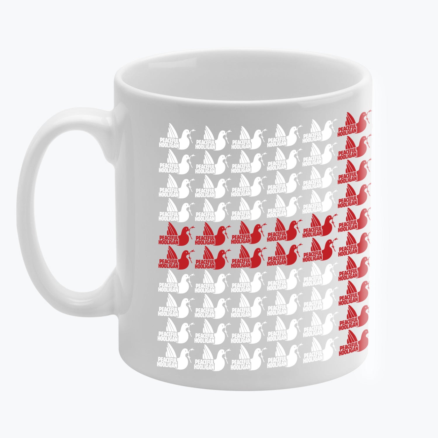 England Multi Dove Mug White