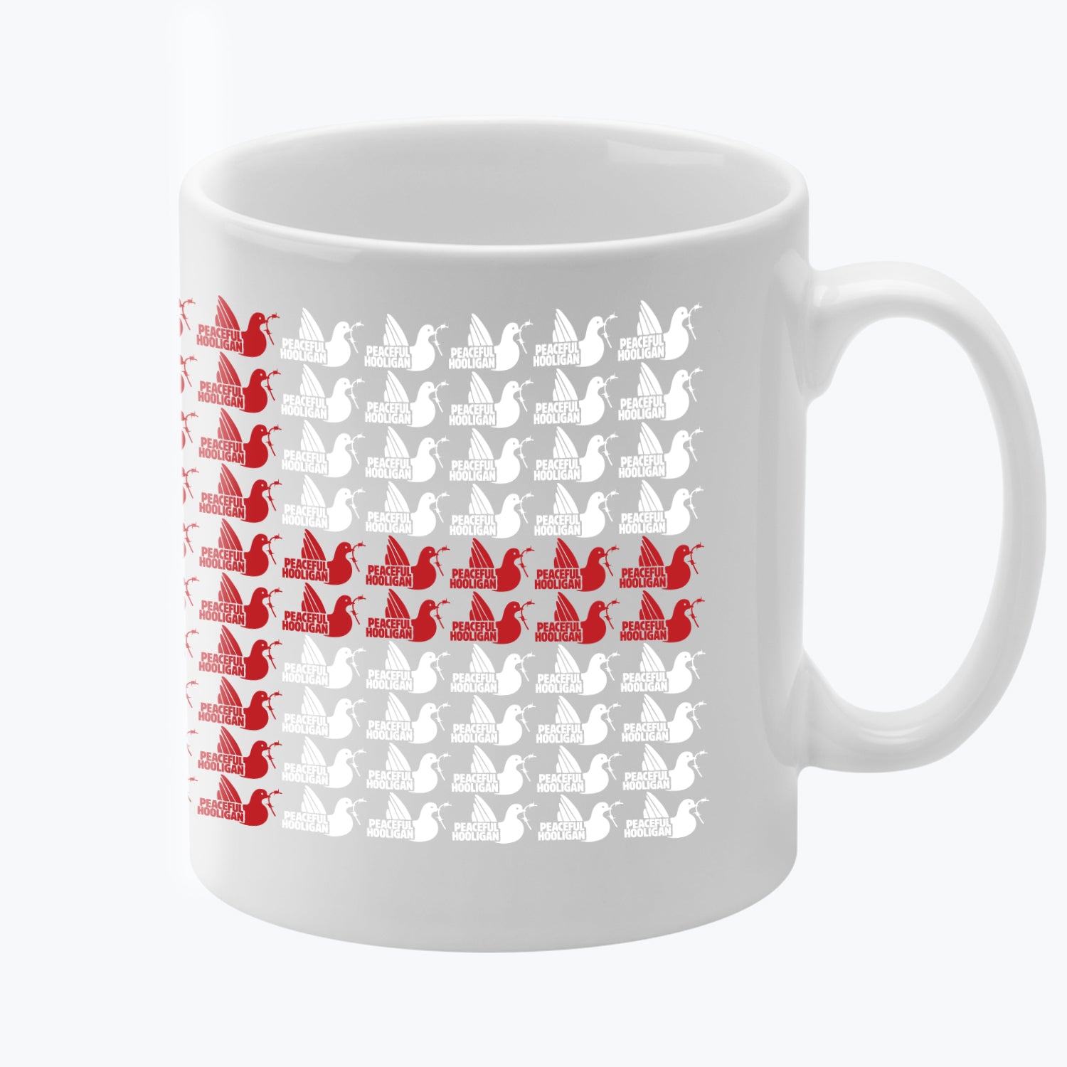 England Multi Dove Mug White