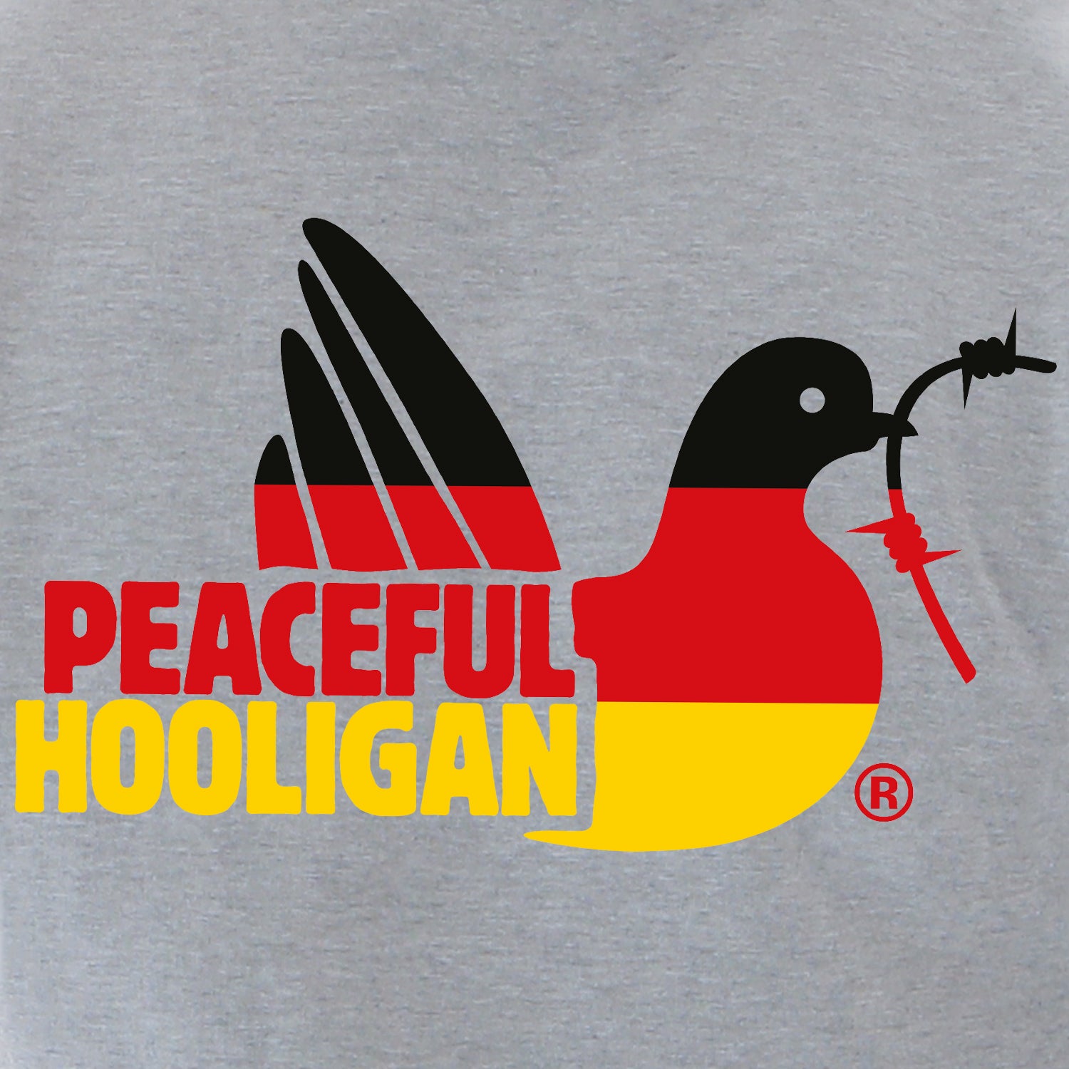 Germany Dove Hoodie Marl Grey