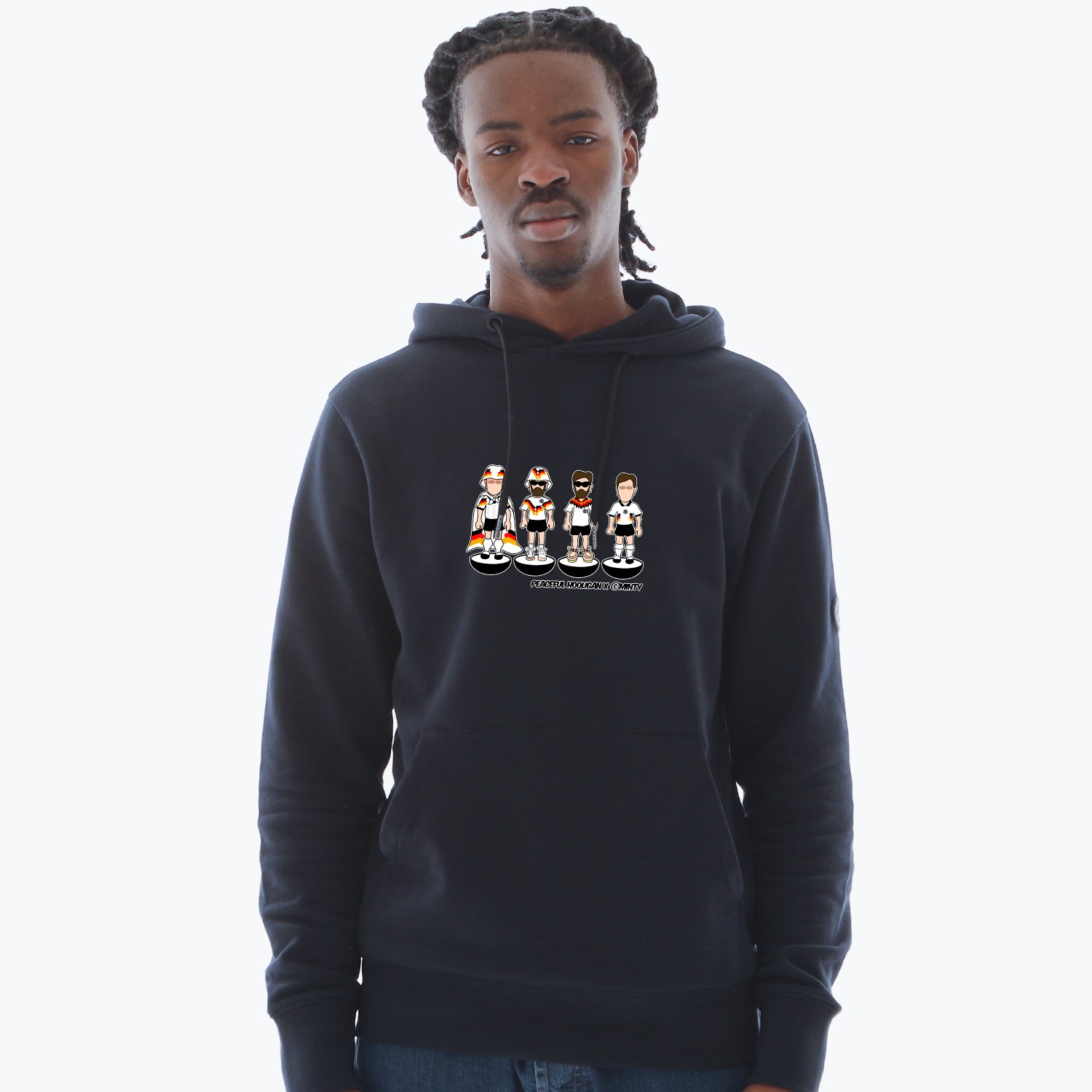 Germany Subbuteo Hoodie Navy