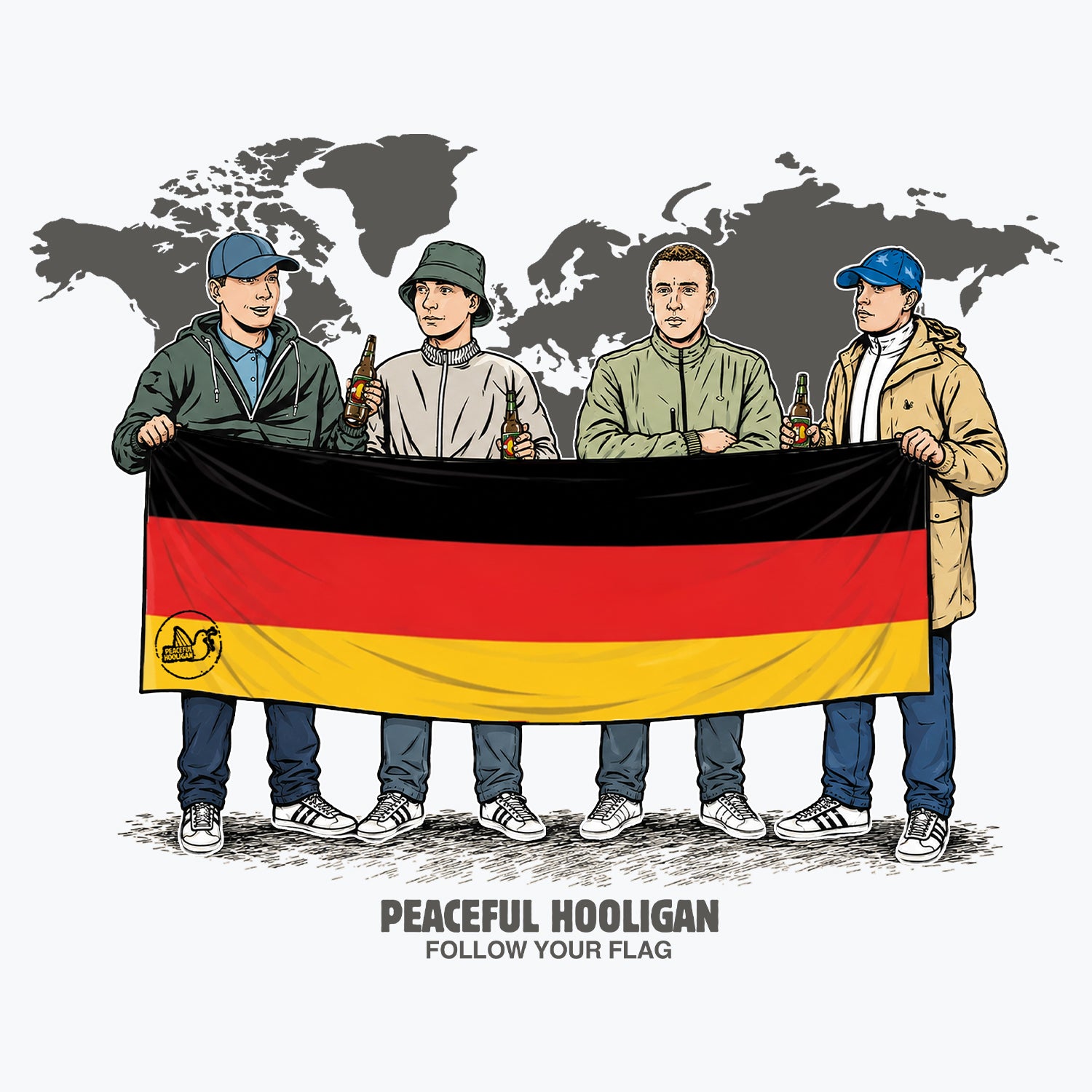 Germany World Tour Mug White