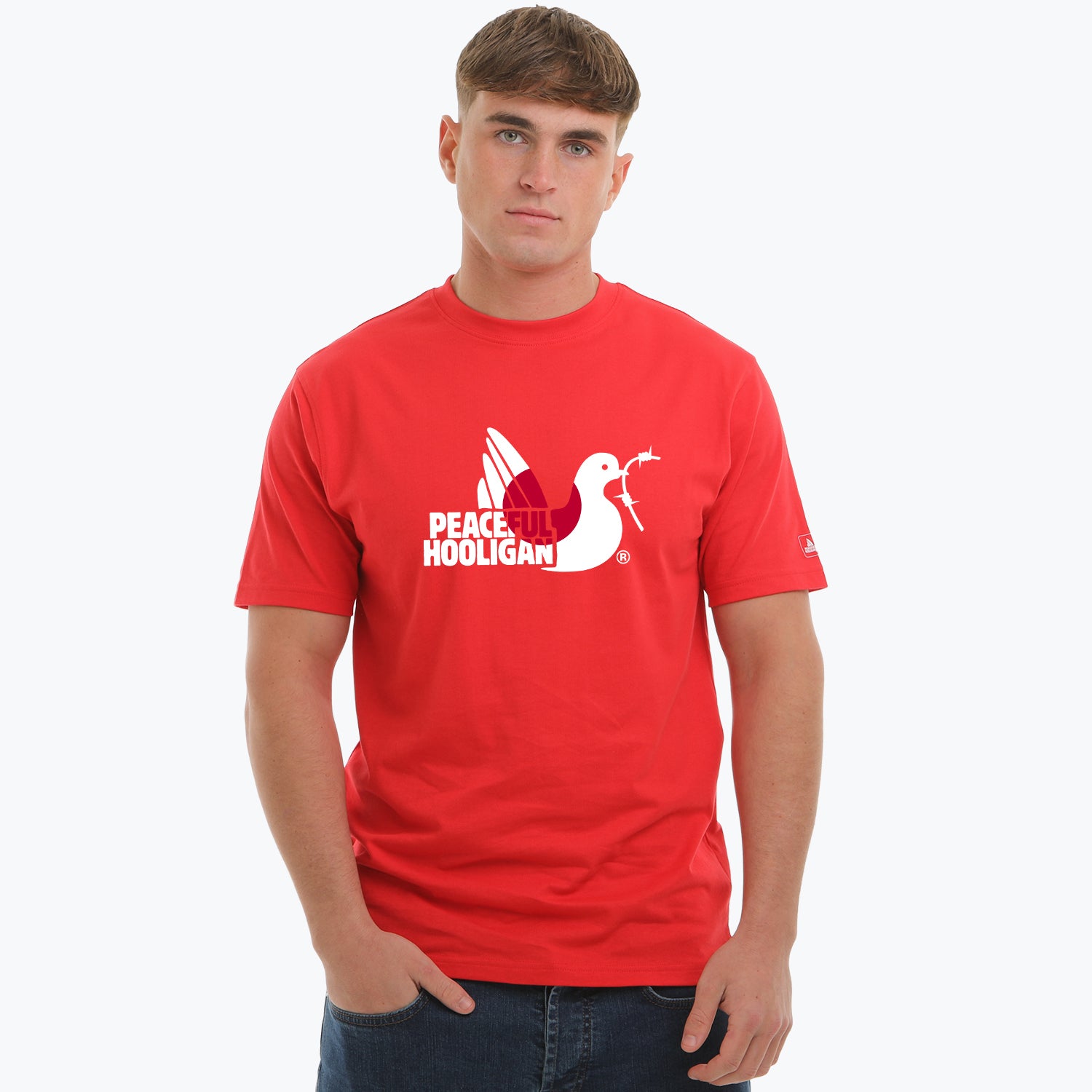 Japan Dove T-Shirt Fierce Red
