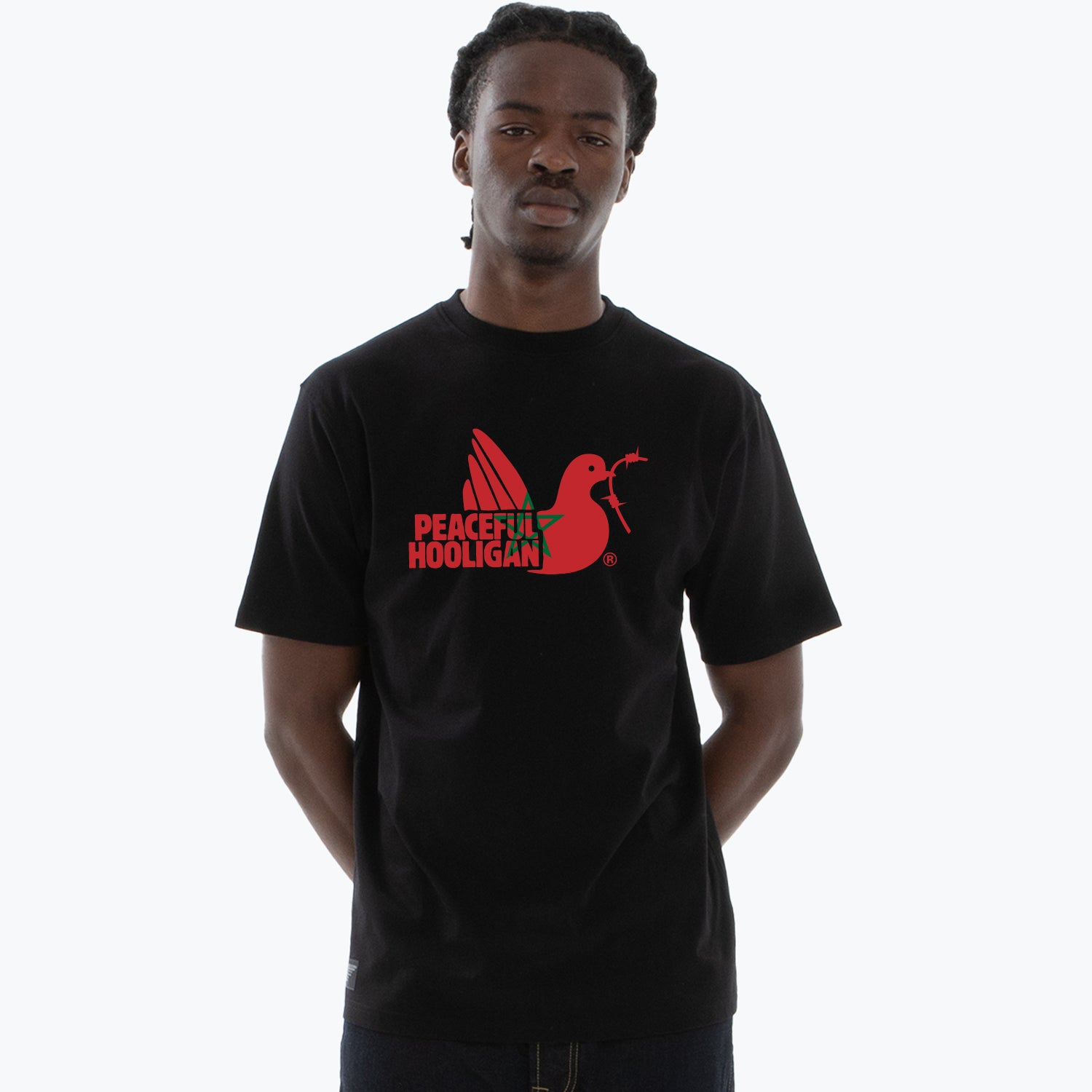 Morocco Dove T-Shirt Black