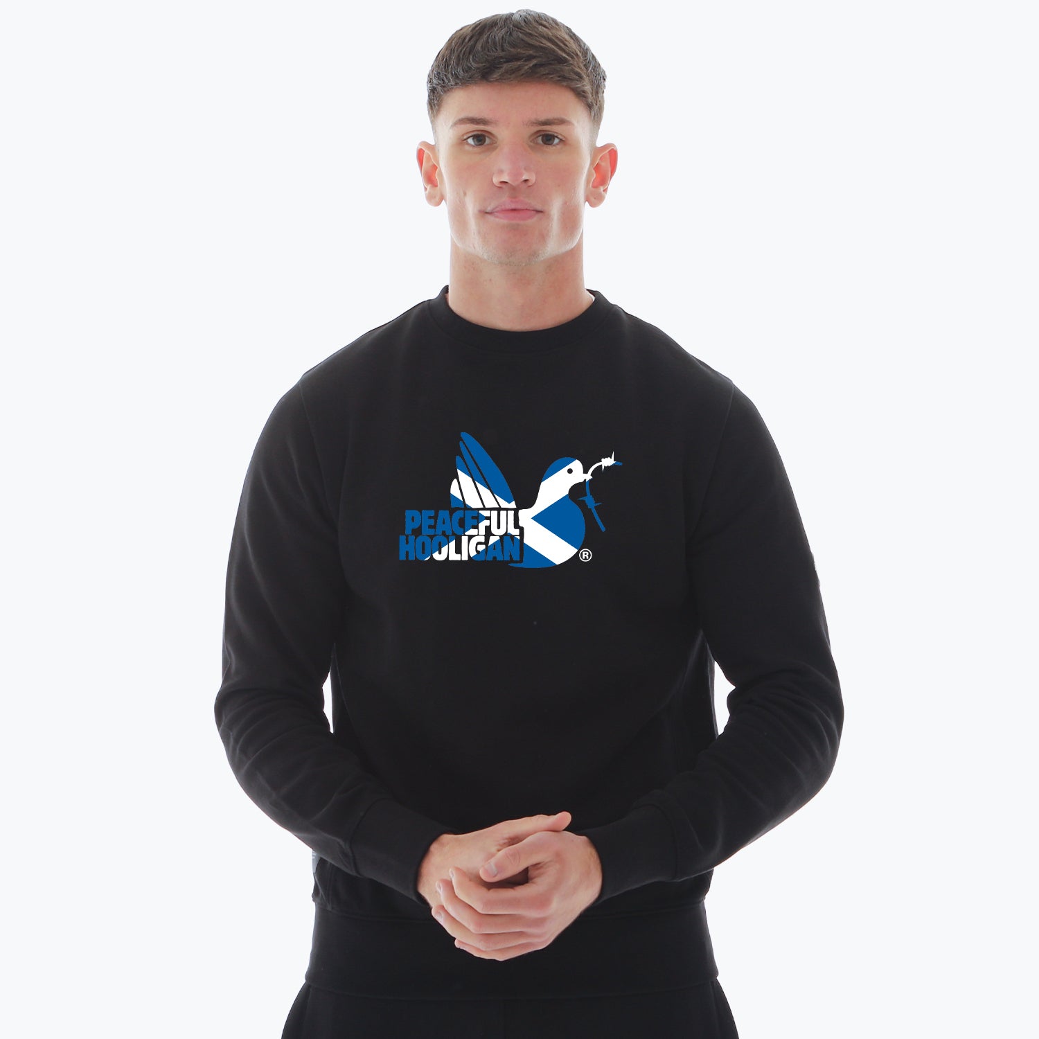 Scotland Dove Sweatshirt Black