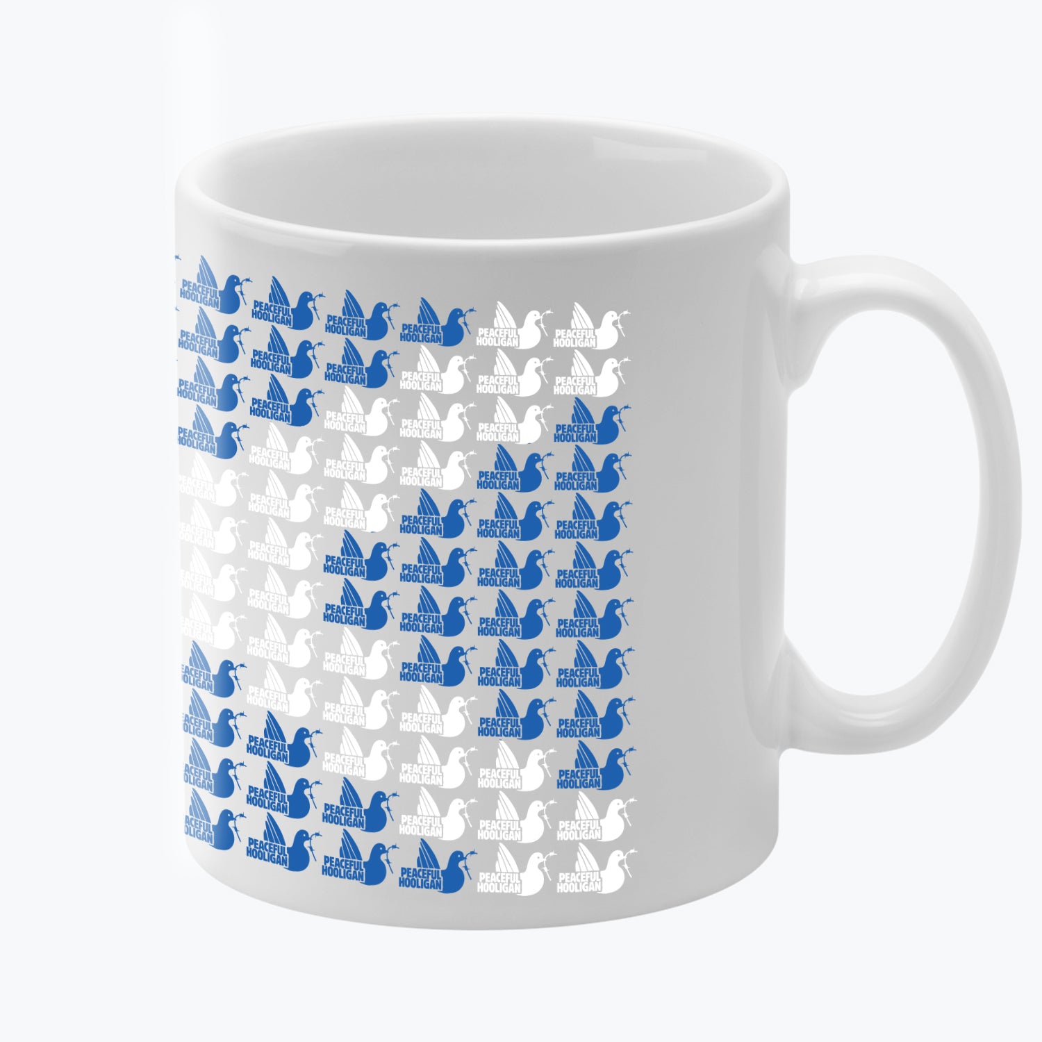 Scotland Multi Dove Mug White