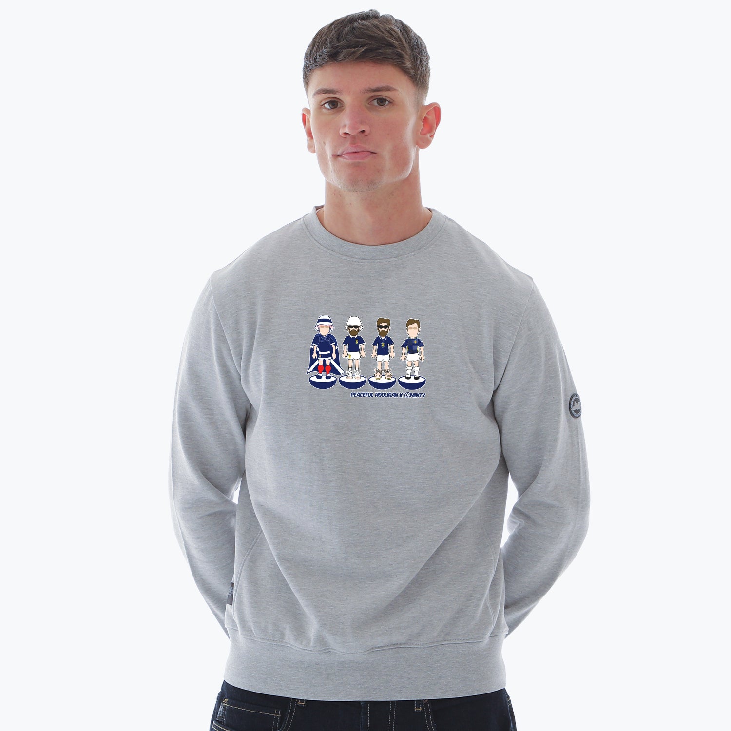 Scotland Subbuteo Sweatshirt Marl Grey