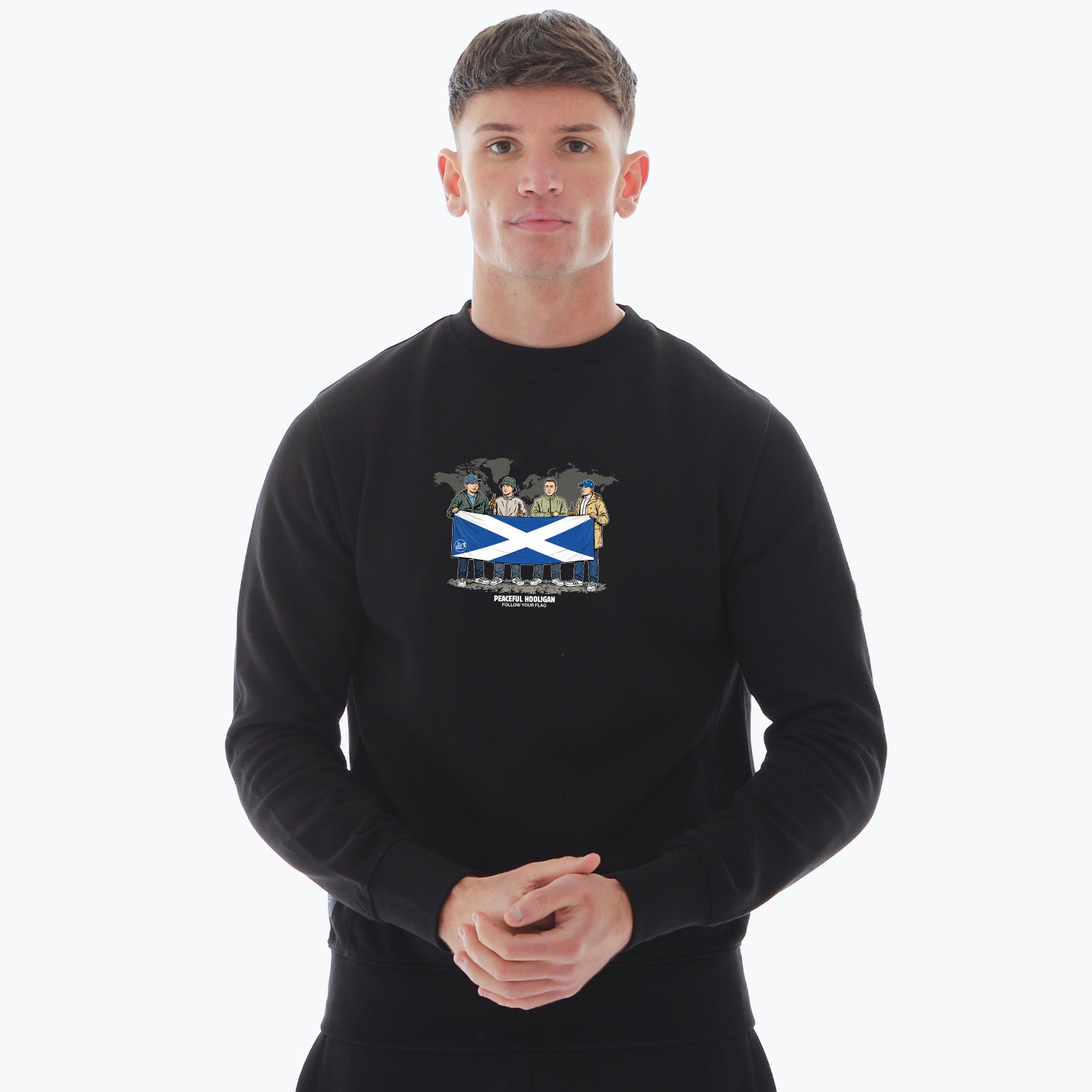Scotland World Tour Sweatshirt Black