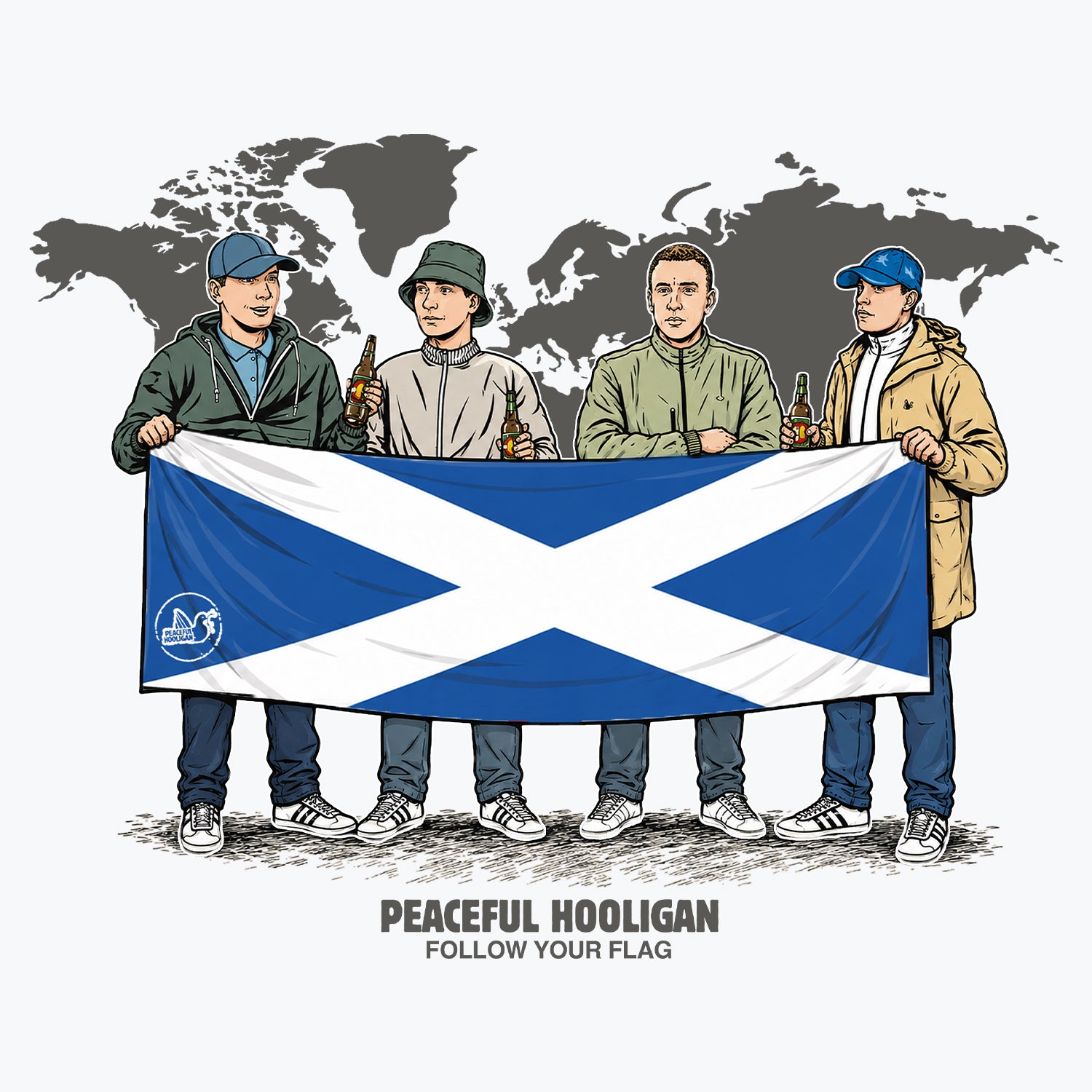 Scotland World Tour Mug White