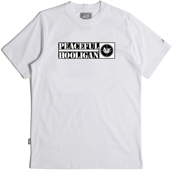 Number One T-Shirt White - Peaceful Hooligan 