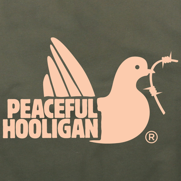 Dove Hoodie Olive - Peaceful Hooligan 