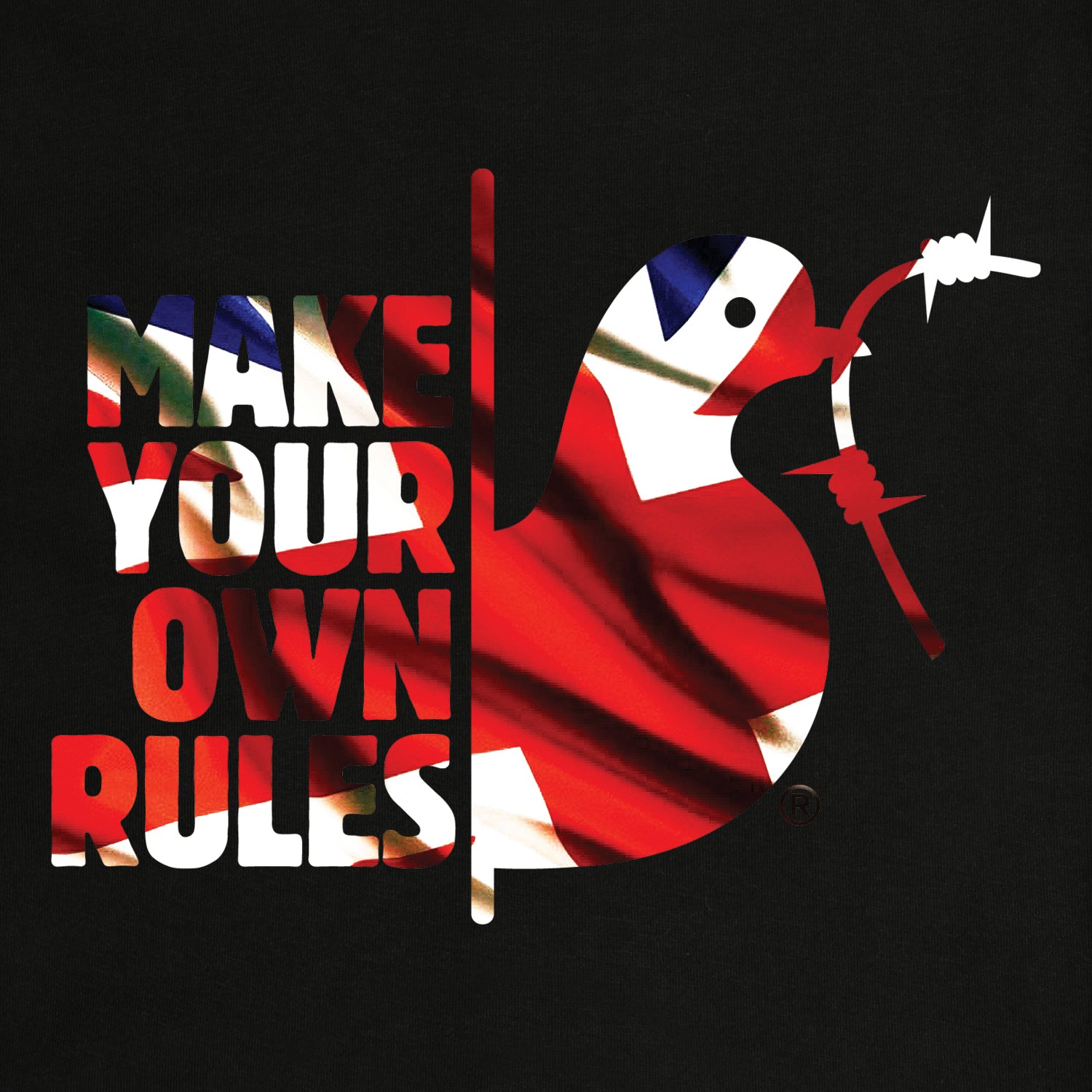 Union Sweatshirt Black Black - Peaceful Hooligan